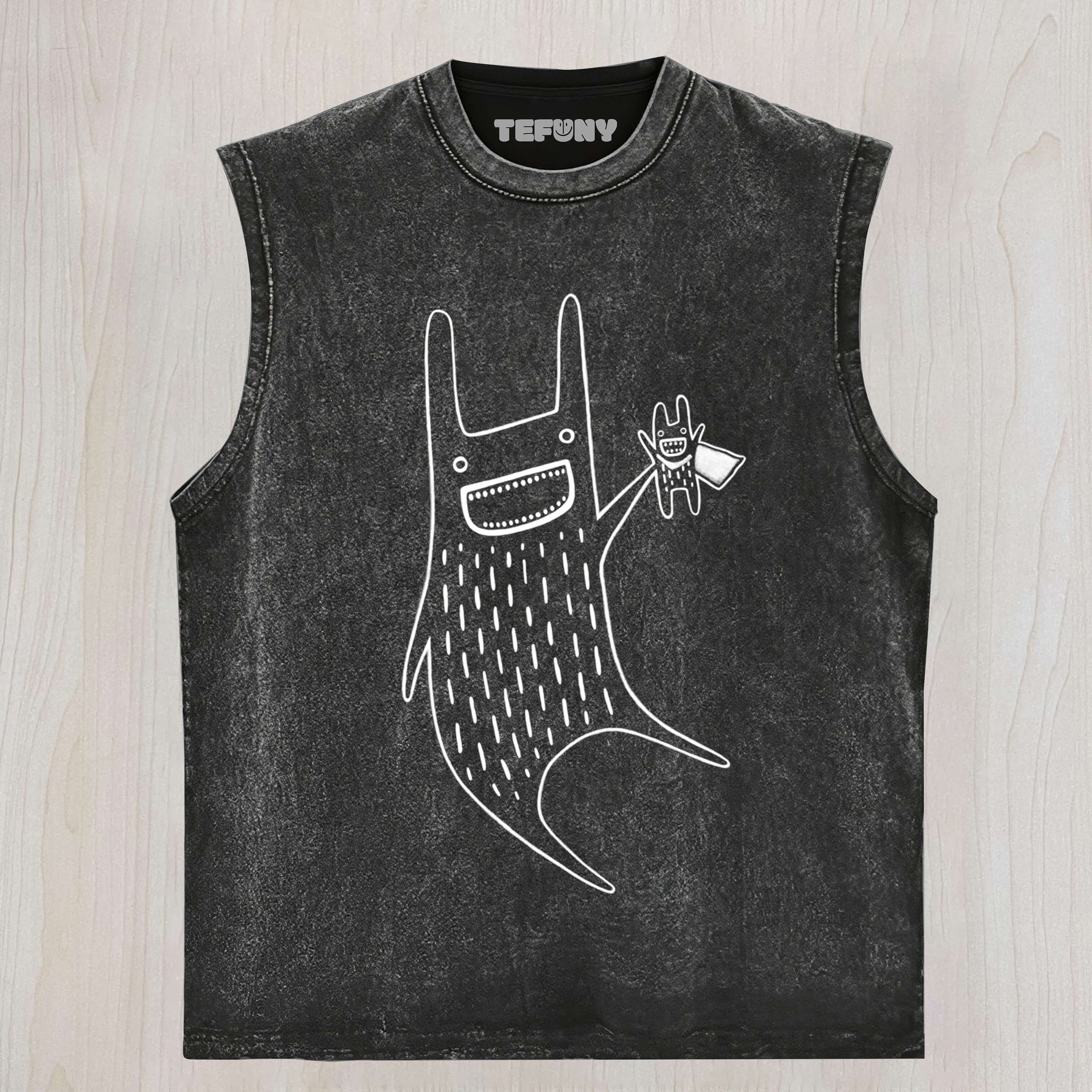 RABBIT MONSTER TANK TOP