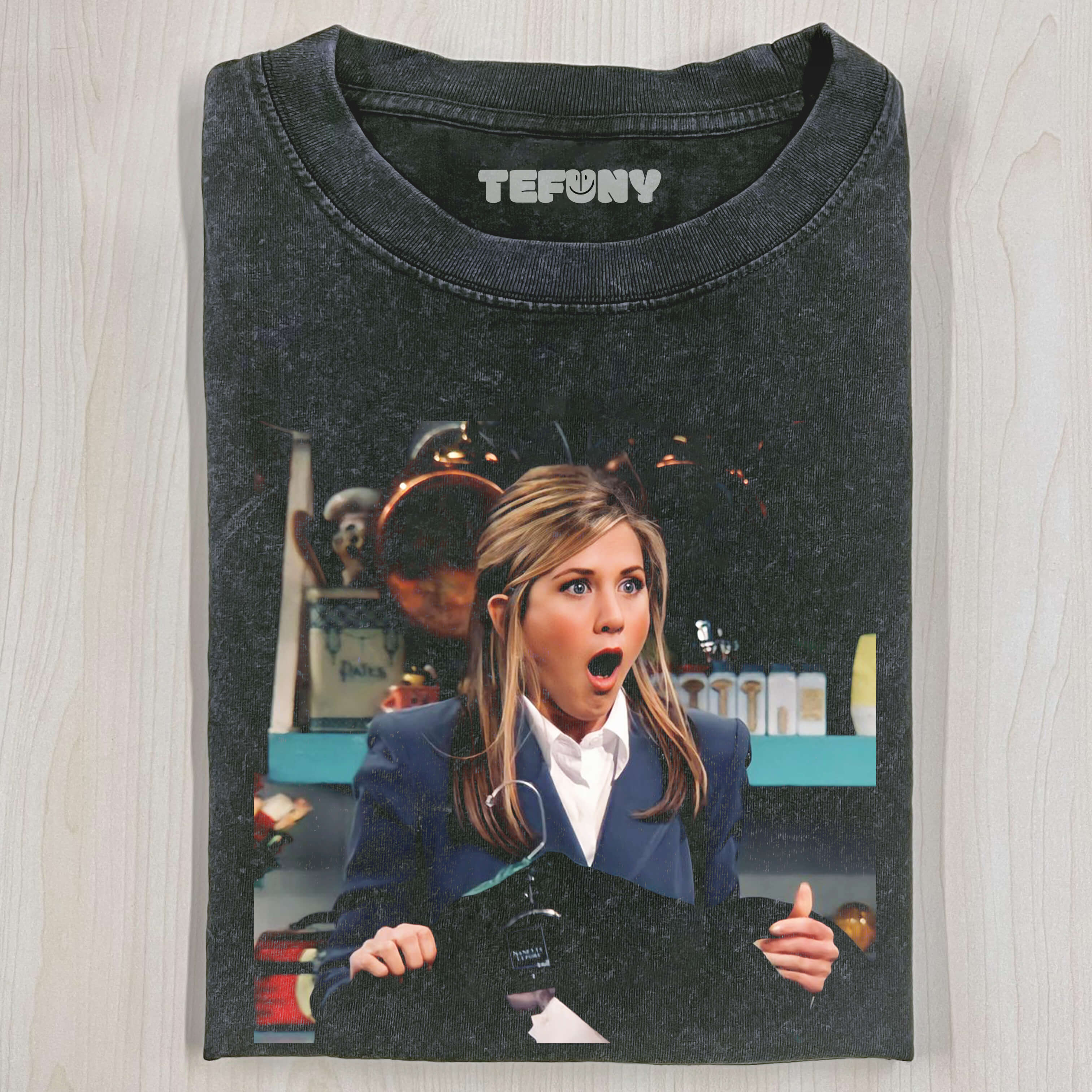 RACHEL GREEN SURPRISED EXPRESSION T-SHIRT
