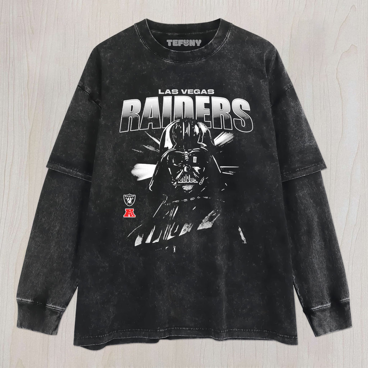 RAIDERS & DARTH VADER UNISEX TEE, TANK TOP, LAYERED LS, SWEATSHIRT & HOODIE