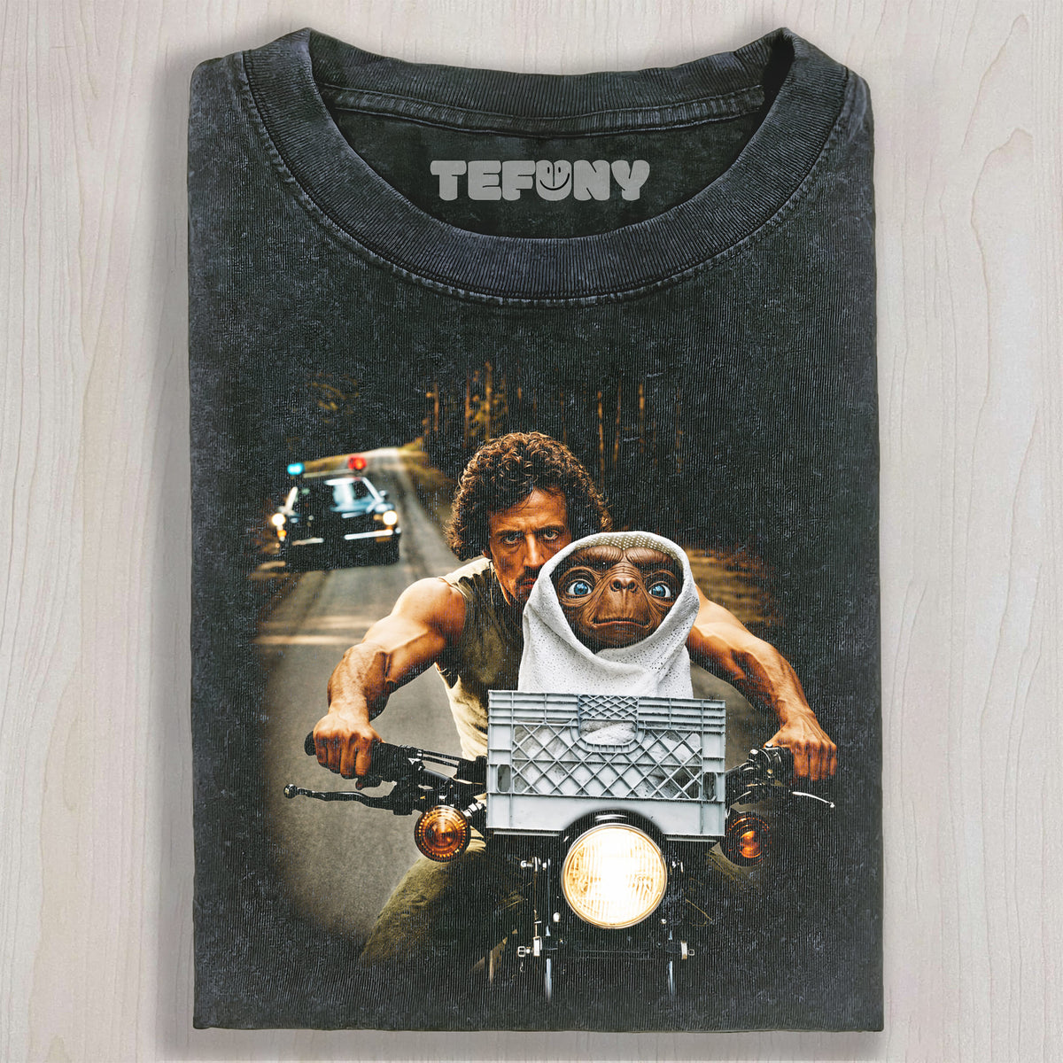 RAMBO E.T. MASHUP UNISEX TEE, TANK TOP, LAYERED LS, SWEATSHIRT & HOODIE
