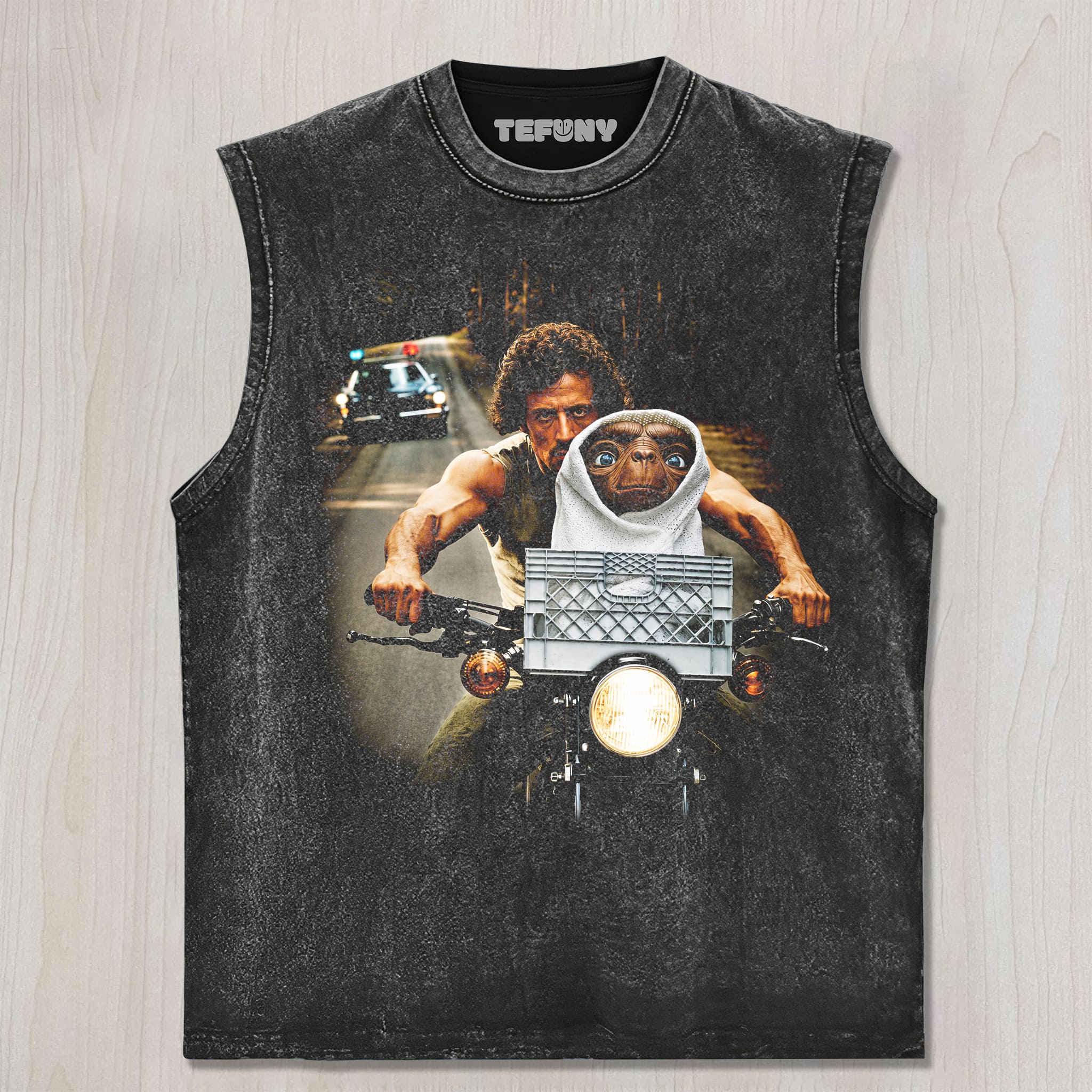RAMBO E.T. MASHUP UNISEX TEE, TANK TOP, LAYERED LS, SWEATSHIRT & HOODIE