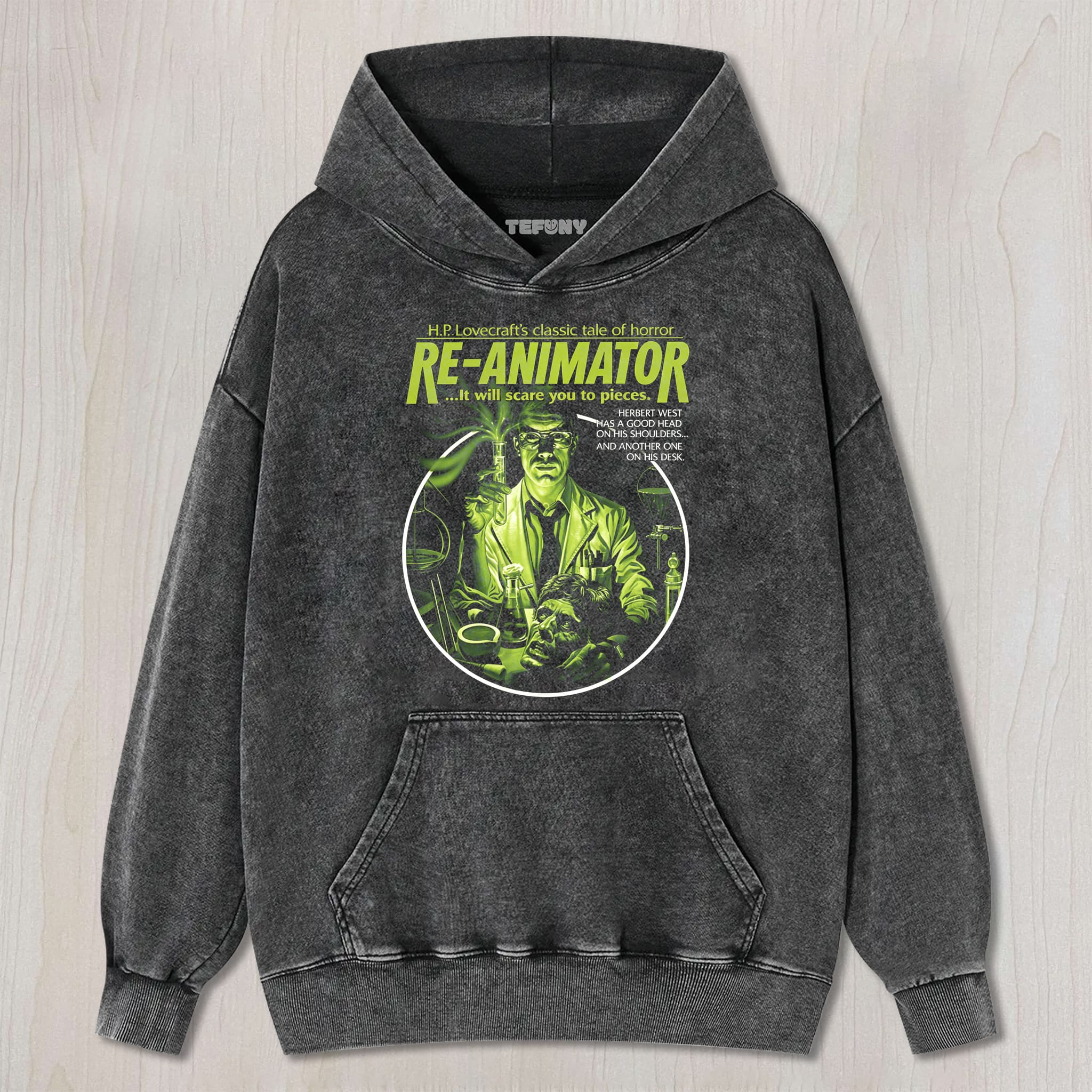 RE-ANIMATOR UNISEX TEE, TANK TOP, LAYERED LS, SWEATSHIRT & HOODIE