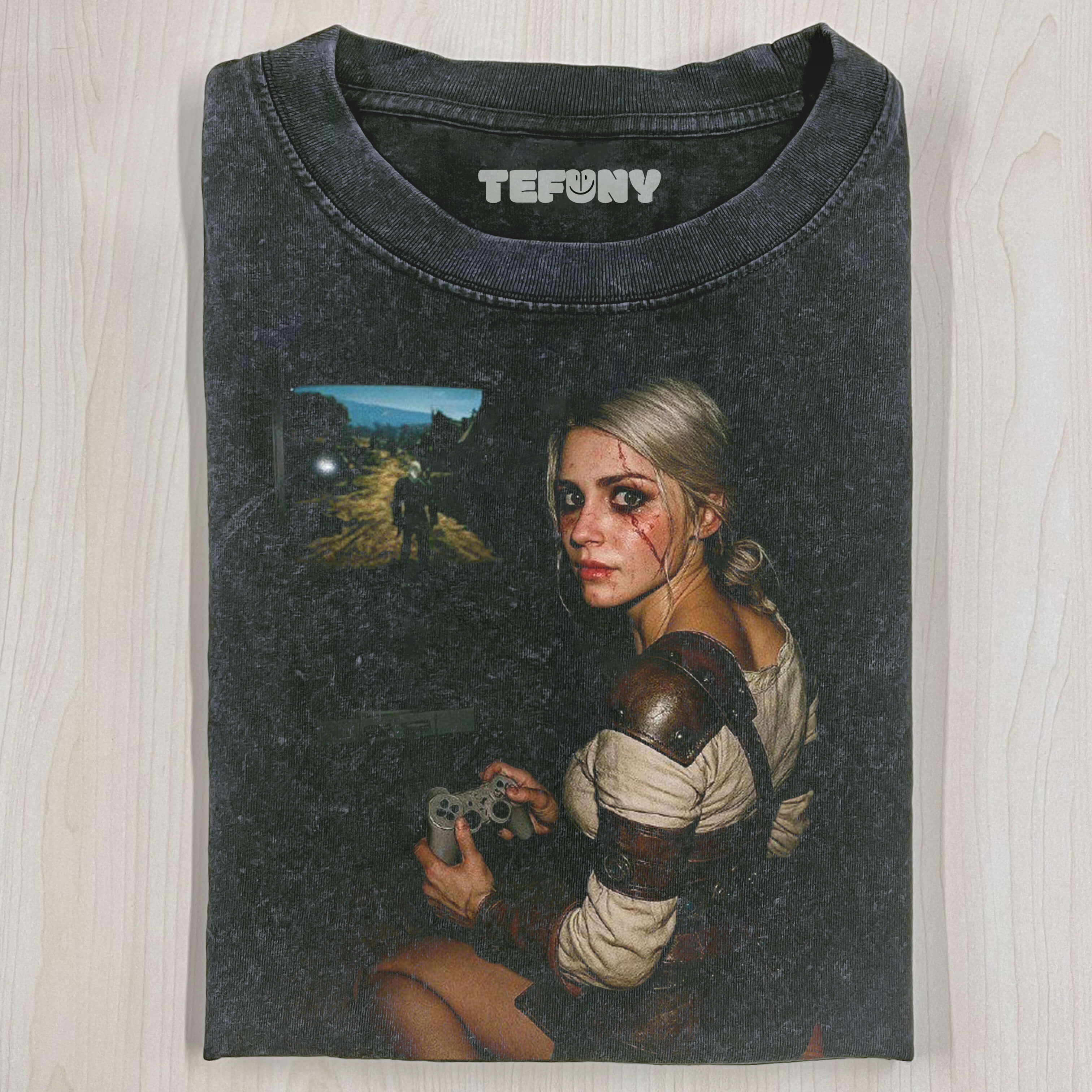 REAL PERSON PLAYING GAMES T-SHIRT