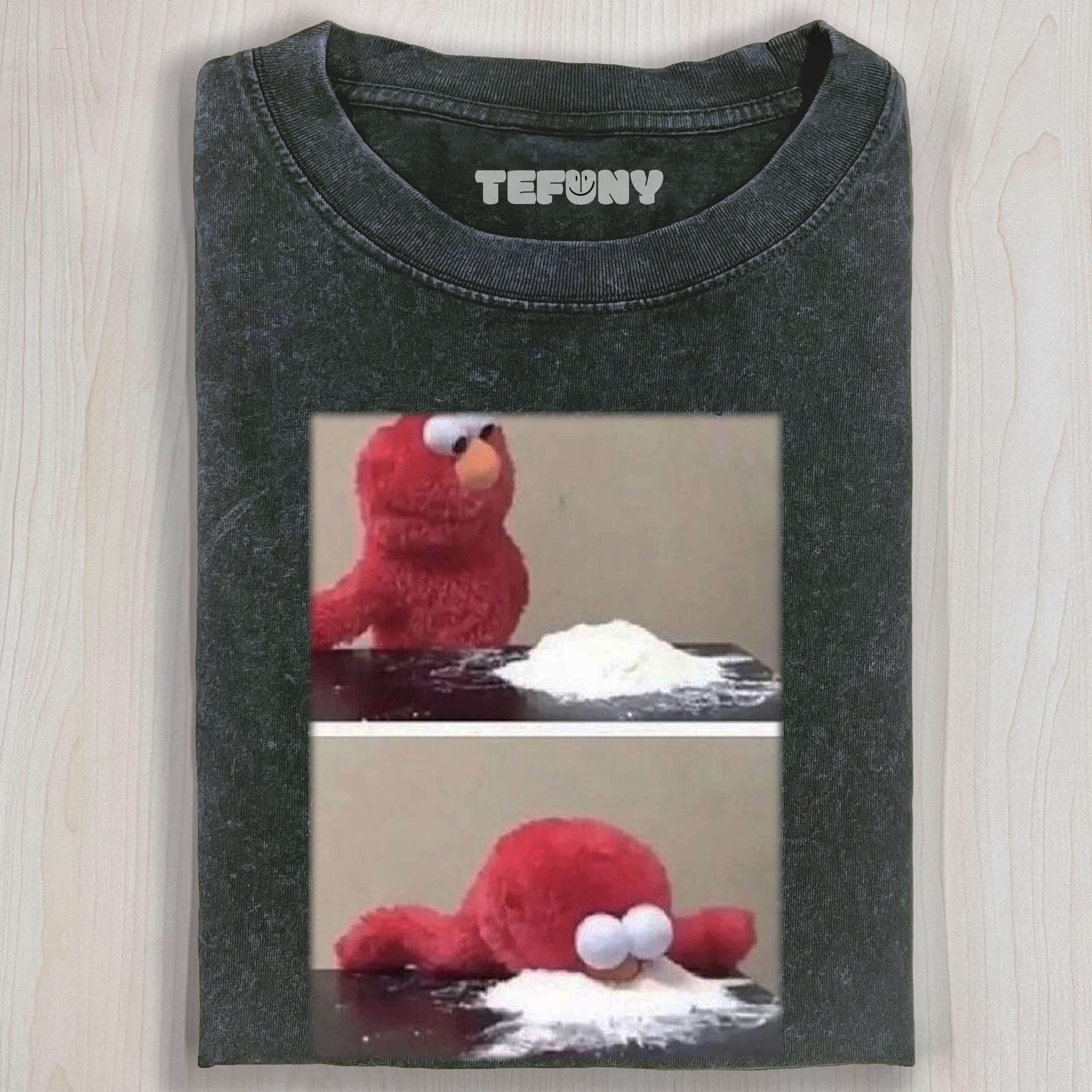 RED COOKIE MONSTER TEE