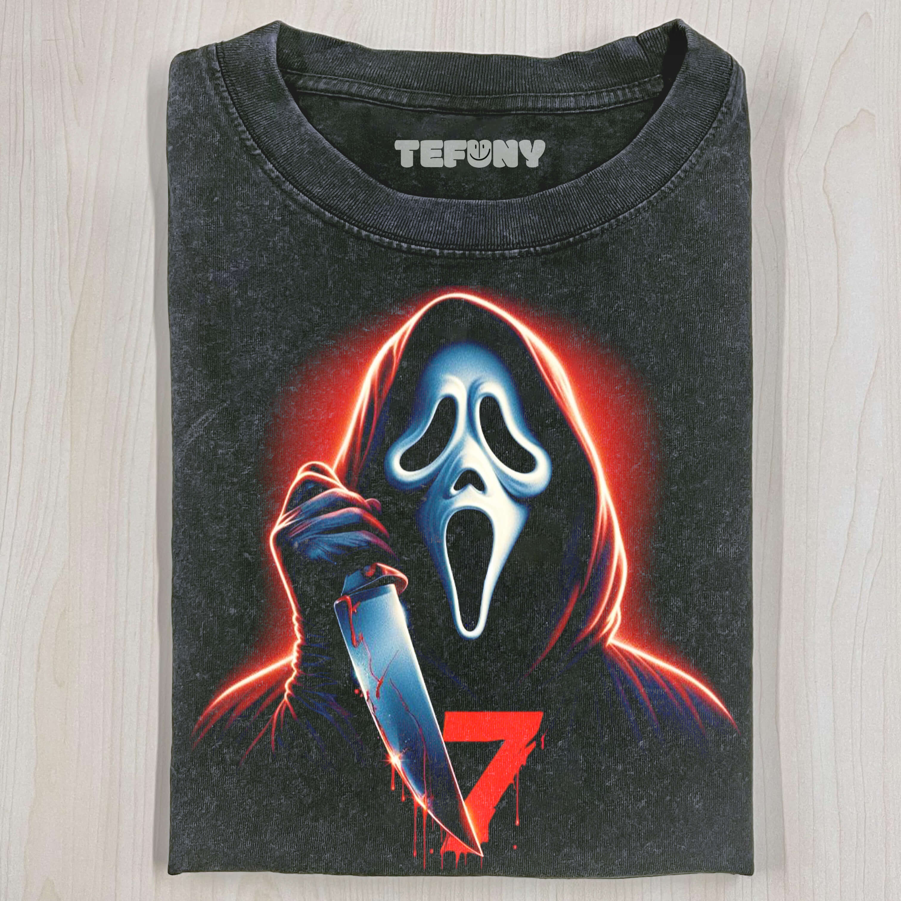 RED LIGHT GHOST FACE V1 T-SHIRT