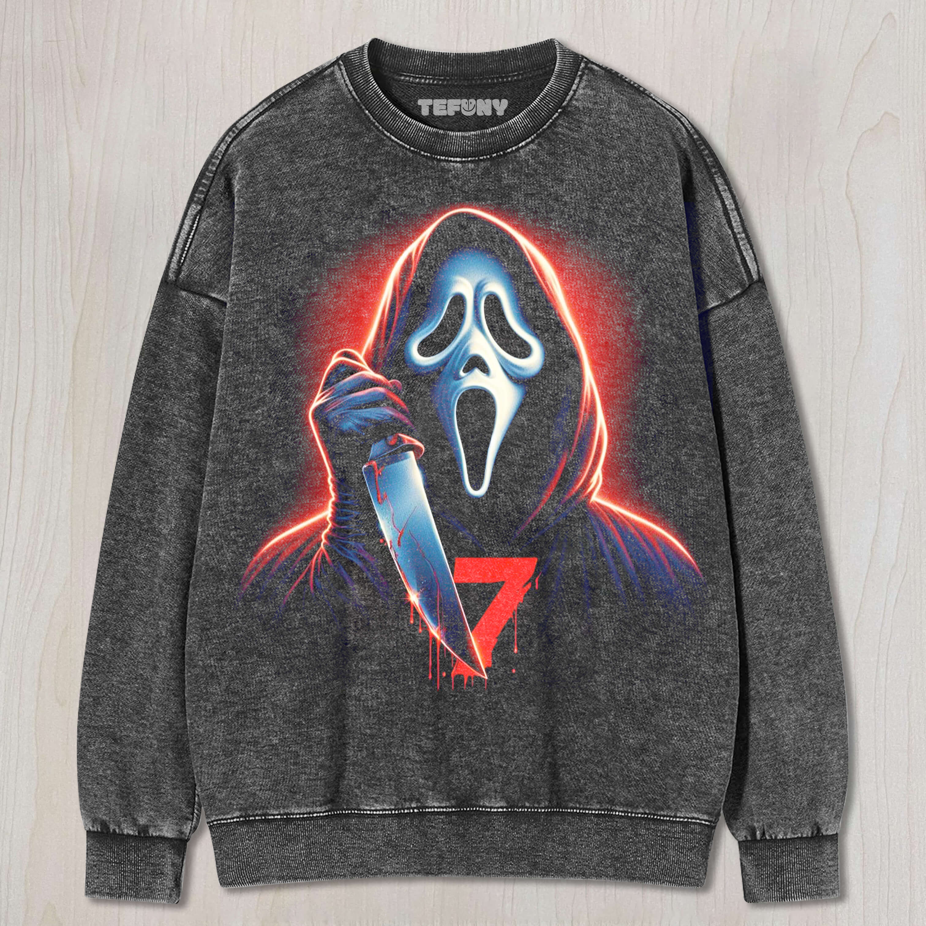 RED LIGHT GHOST FACE V1 T-SHIRT