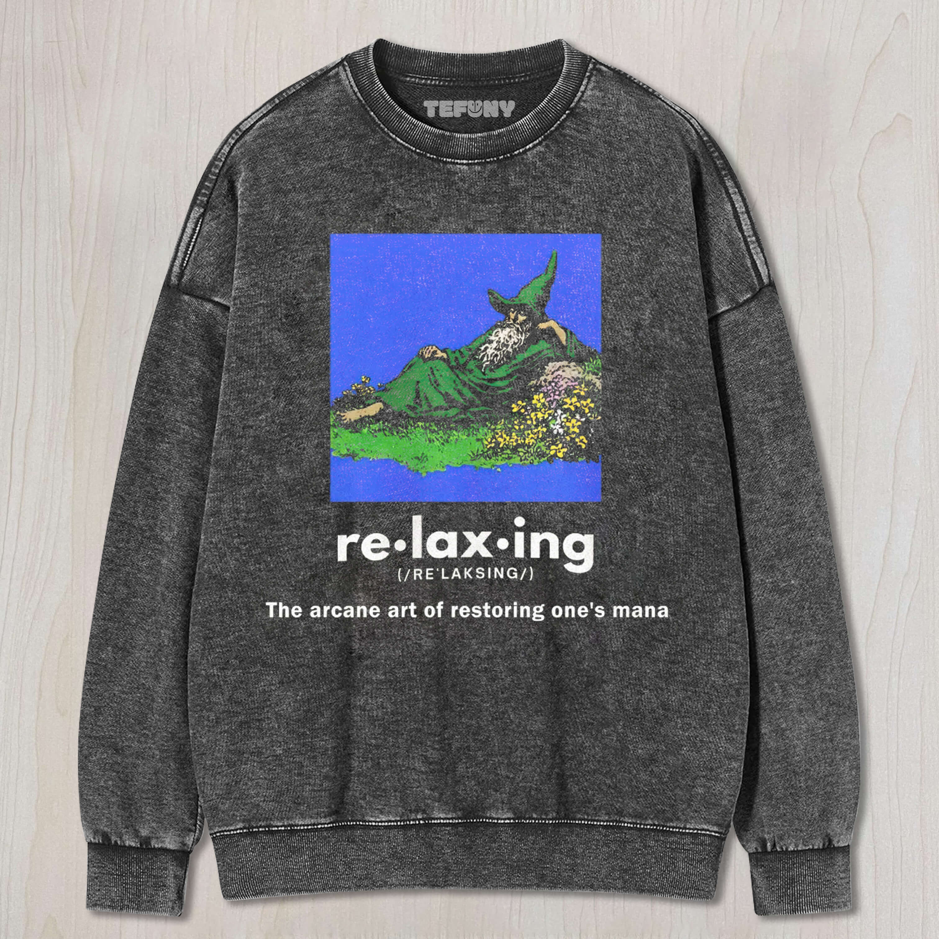 RELAXING WIZARD TEE & SWEAT & HOOD