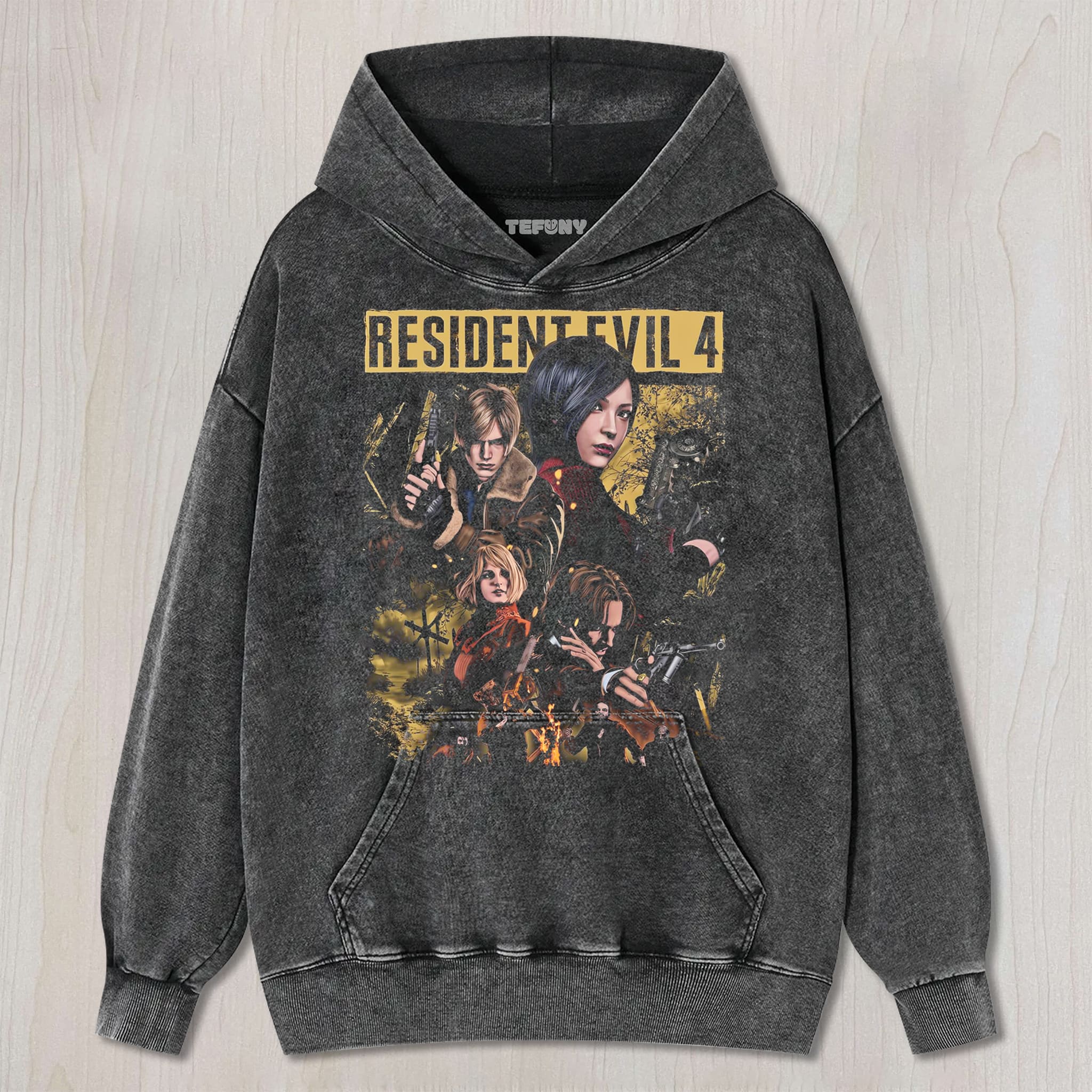 RESIDENT EVIL 4 V1 UNISEX TEE, TANK TOP, LAYERED LS, SWEATSHIRT & HOODIE