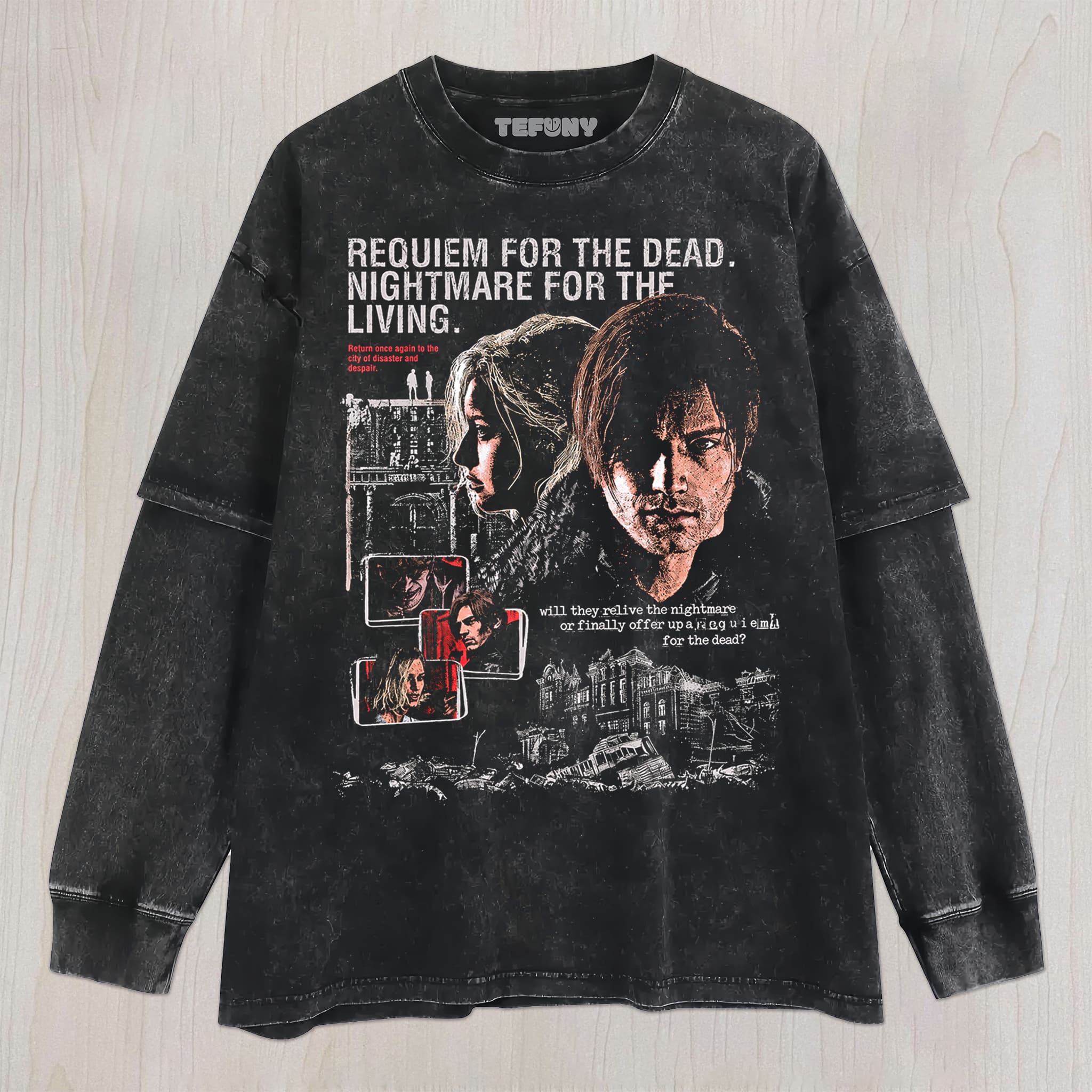 RESIDENT EVIL 9 UNISEX TEE, TANK TOP, LAYERED LS, SWEATSHIRT & HOODIE