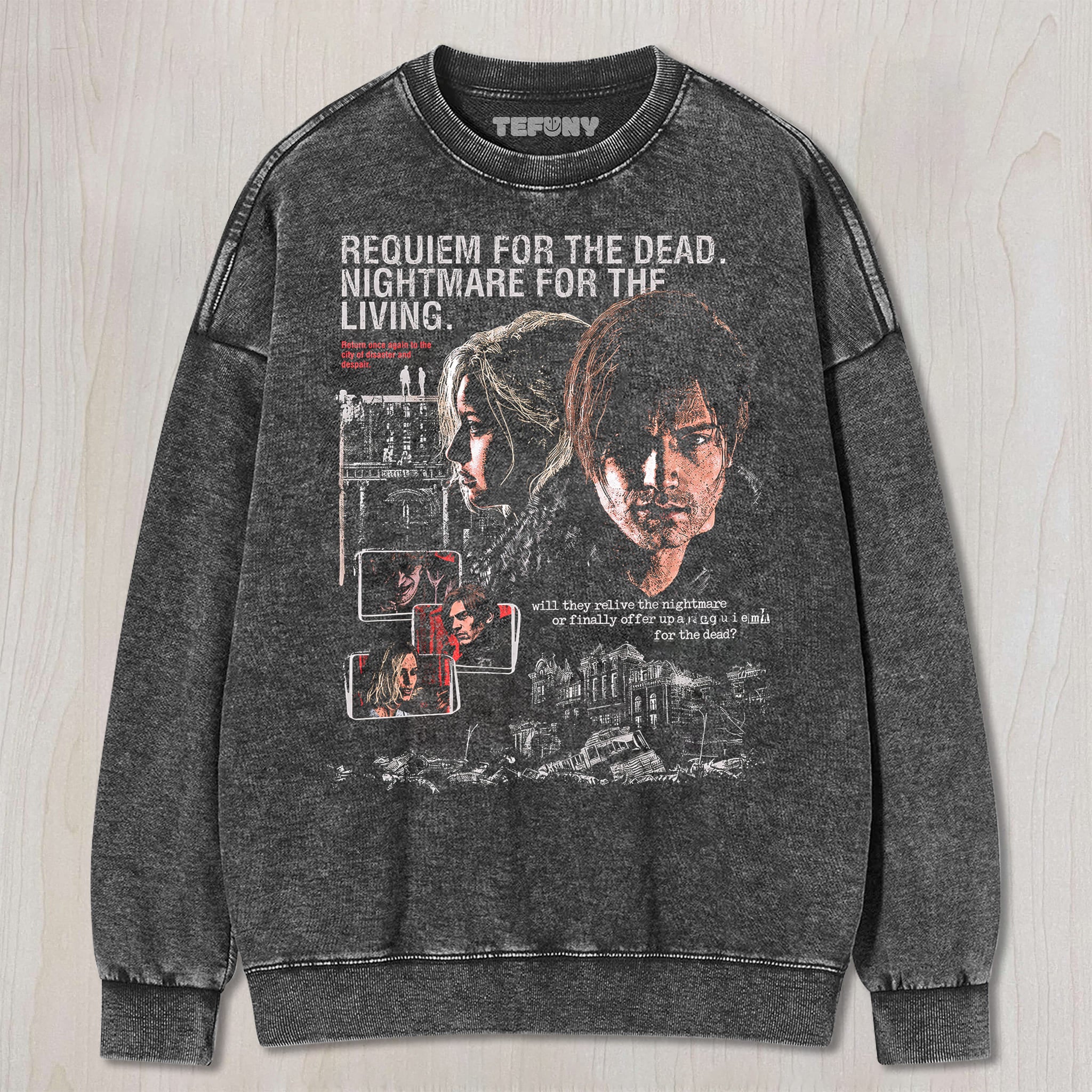 RESIDENT EVIL 9 UNISEX TEE, TANK TOP, LAYERED LS, SWEATSHIRT & HOODIE