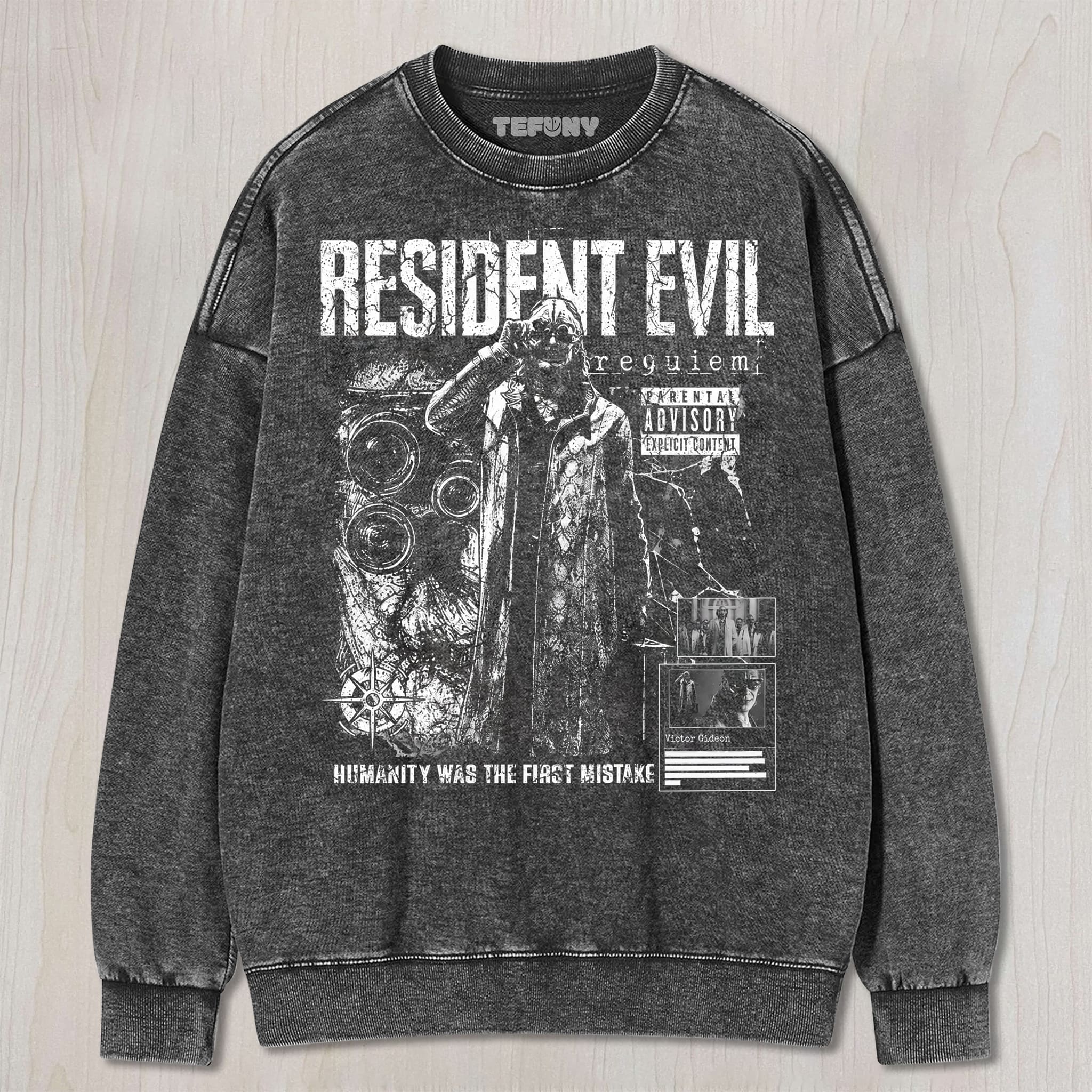 RESIDENT EVIL 9 V1 UNISEX TEE, TANK TOP, LAYERED LS, SWEATSHIRT & HOODIE