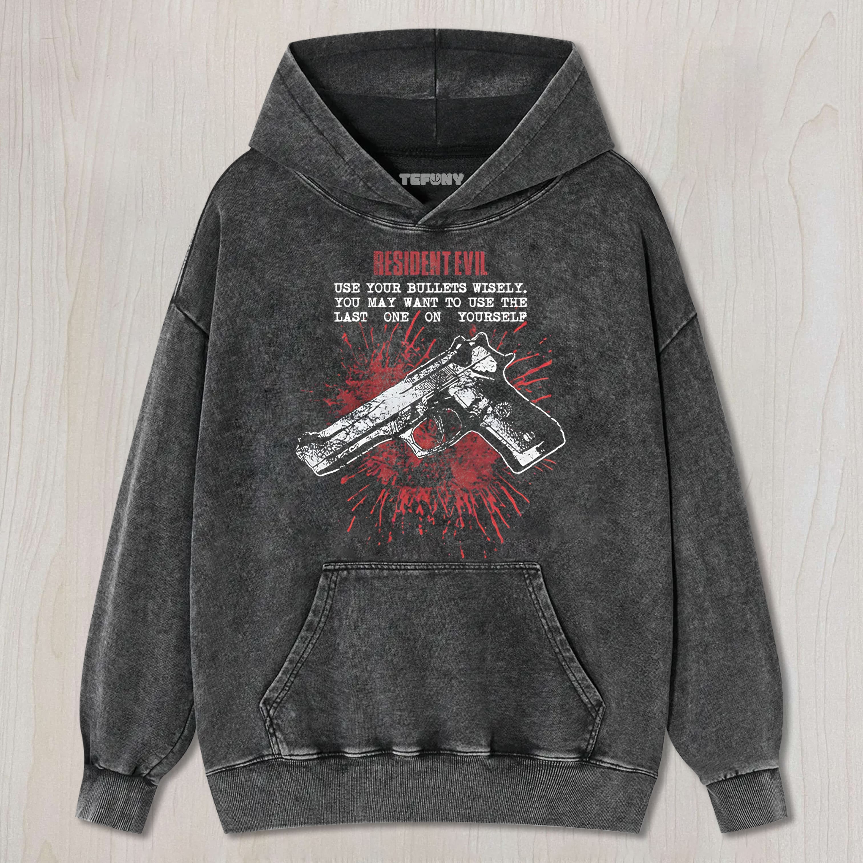 RESIDENT EVIL GUN TEE & SWEAT & HOOD