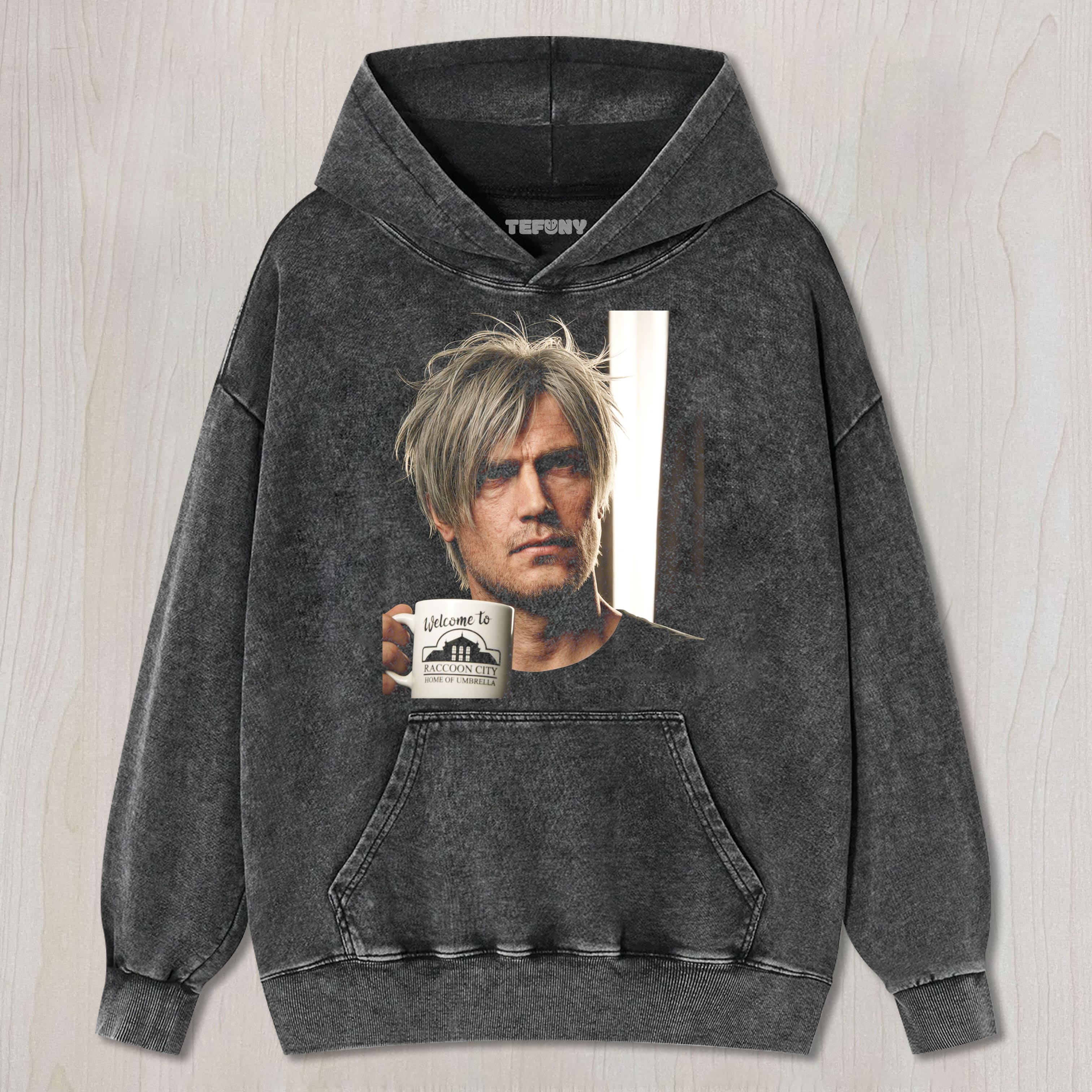 RESIDENT EVIL LEON COFFEE TEE & SWEAT & HOOD
