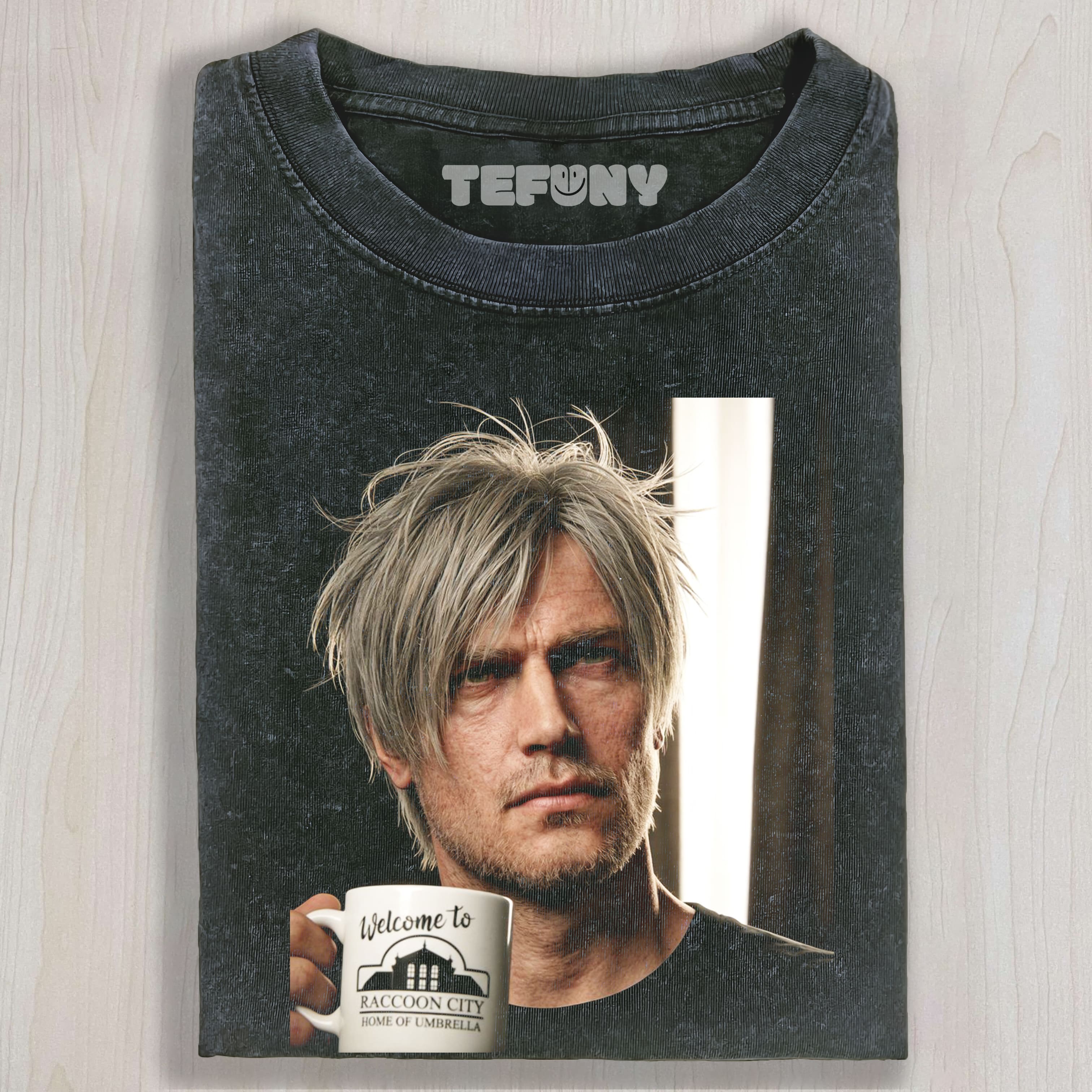 RESIDENT EVIL LEON COFFEE TEE & SWEAT & HOOD