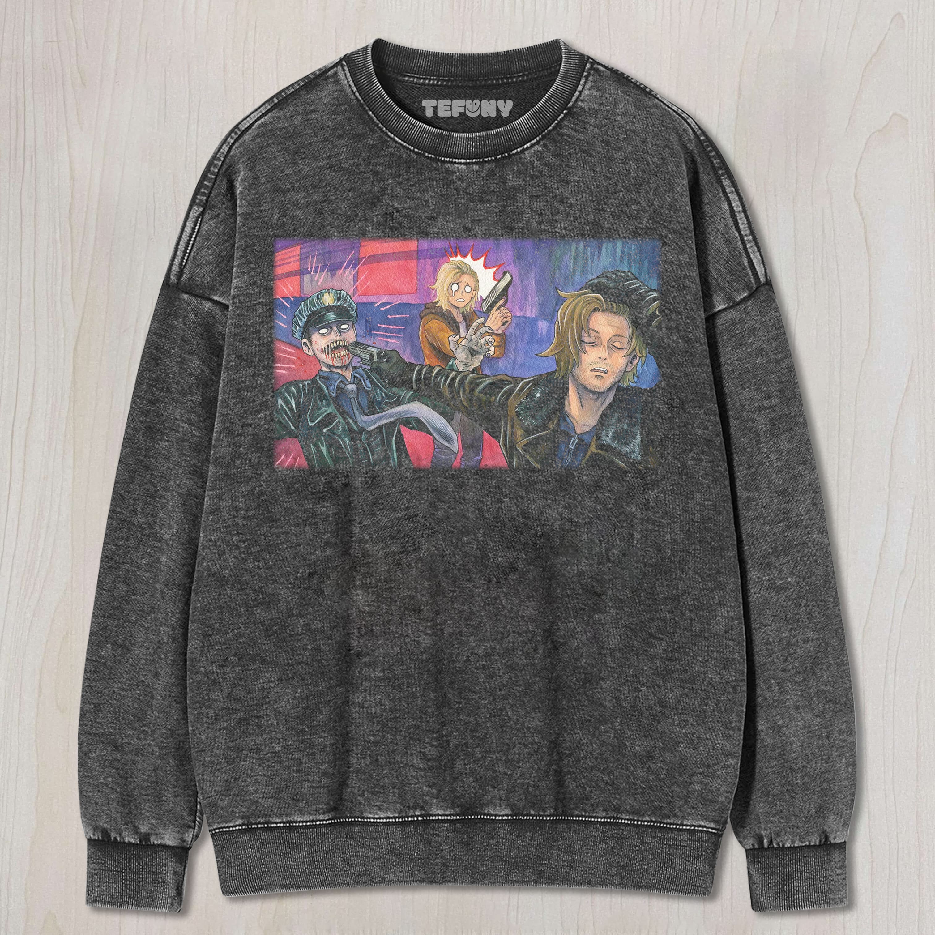 RESIDENT EVIL REQUIEM FUNNY MEME TEE & SWEAT & HOOD