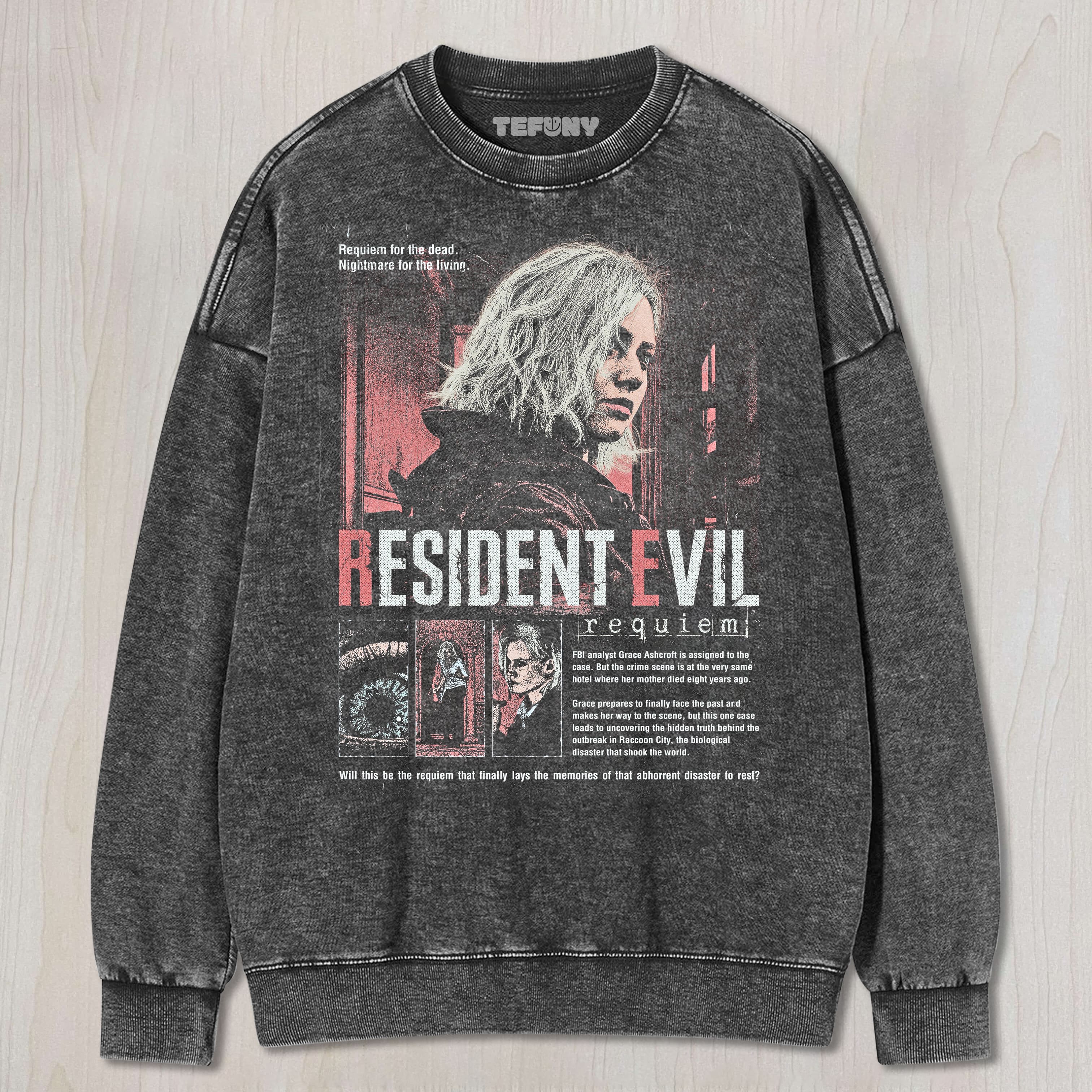 RESIDENT EVIL REQUIEM V6 TEE & SWEAT & HOOD