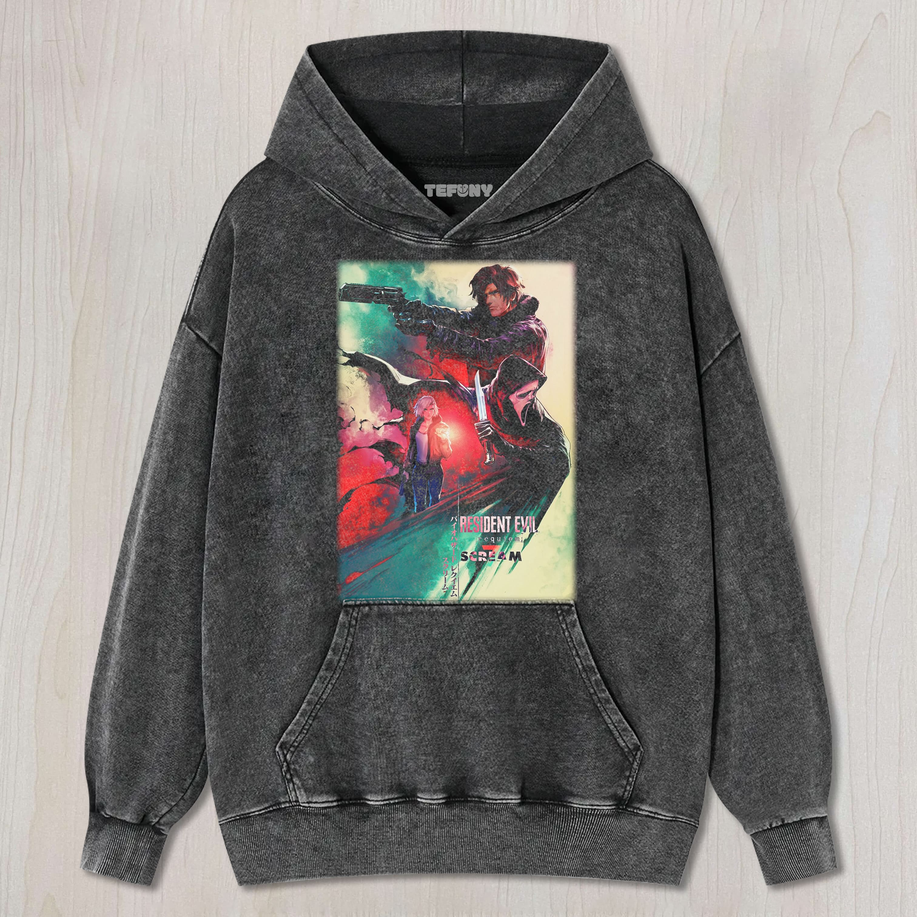 RESIDENT EVIL REQUIEM X SCREAM 7 TEE & SWEAT & HOOD