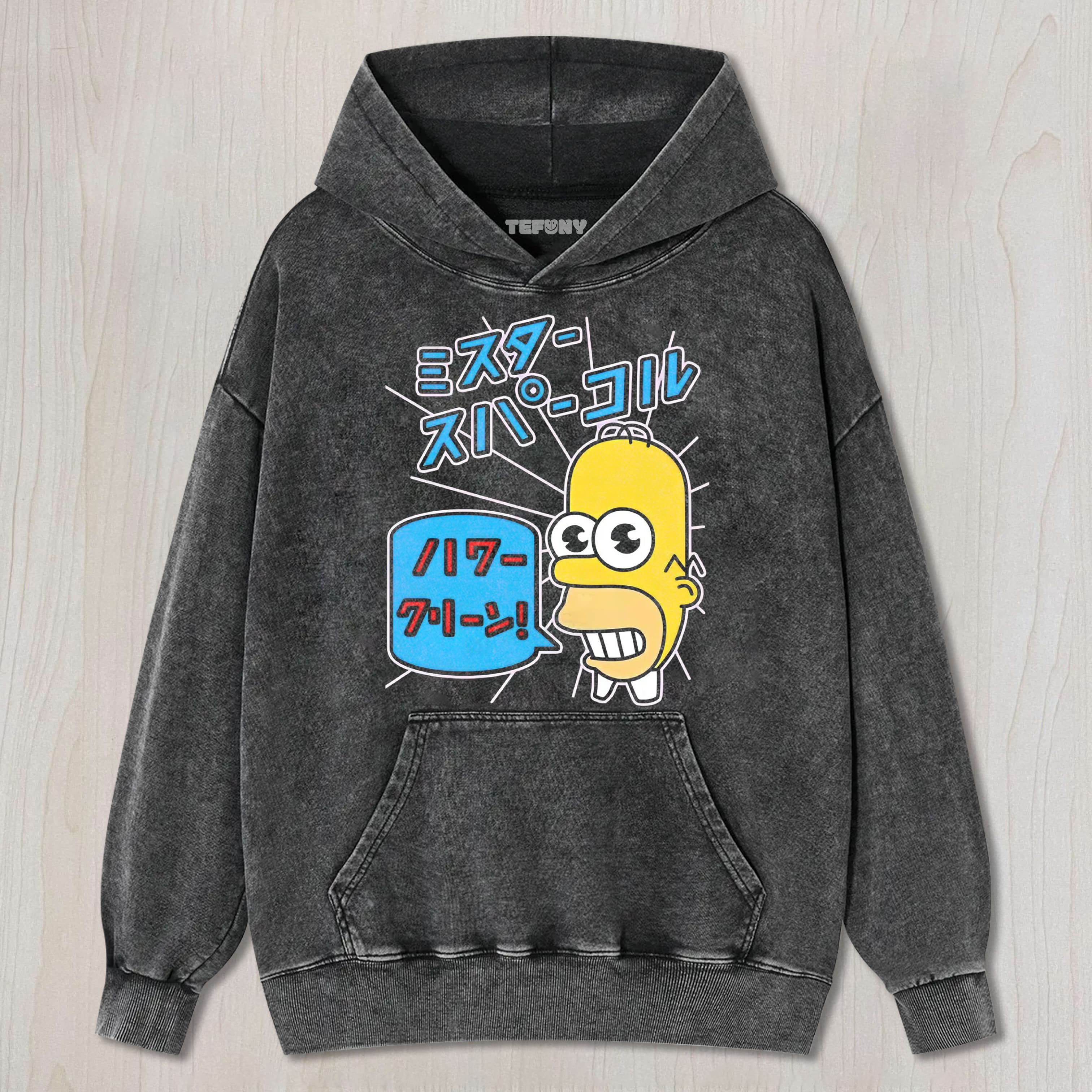 RETRO ANIME TEXT CARTOON CHARACTER CASUAL UNISEX TEE, TANK TOP, LAYERED LS, SWEATSHIRT & HOODIE