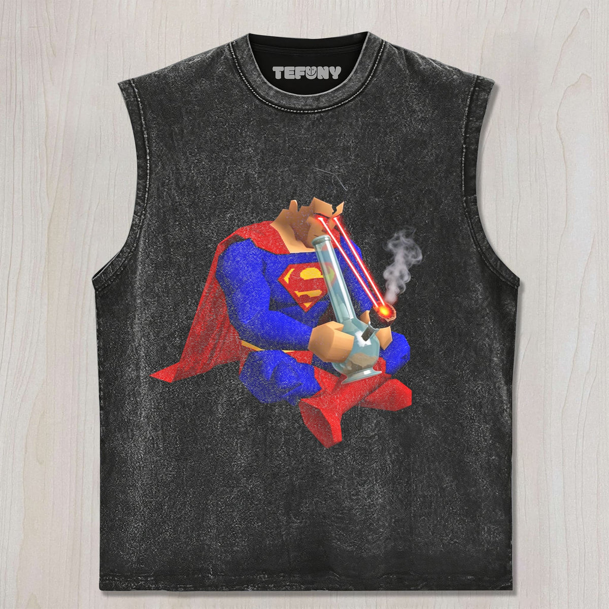 RETRO CARTOON SMOKING V2 UNISEX TEE, TANK TOP, LAYERED LS, SWEATSHIRT & HOODIE