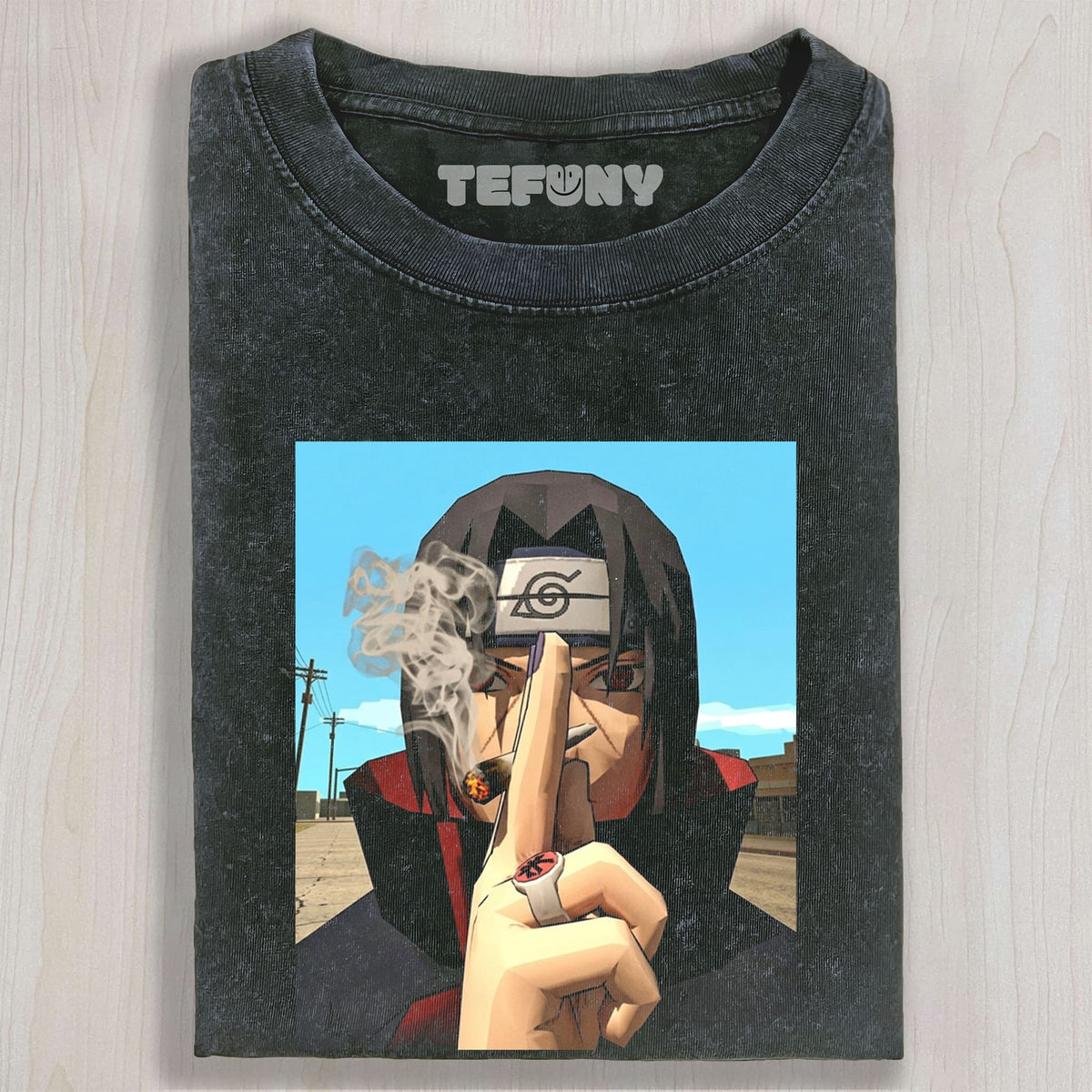 RETRO CARTOON SMOKING V4 UNISEX TEE, TANK TOP, LAYERED LS, SWEATSHIRT & HOODIE