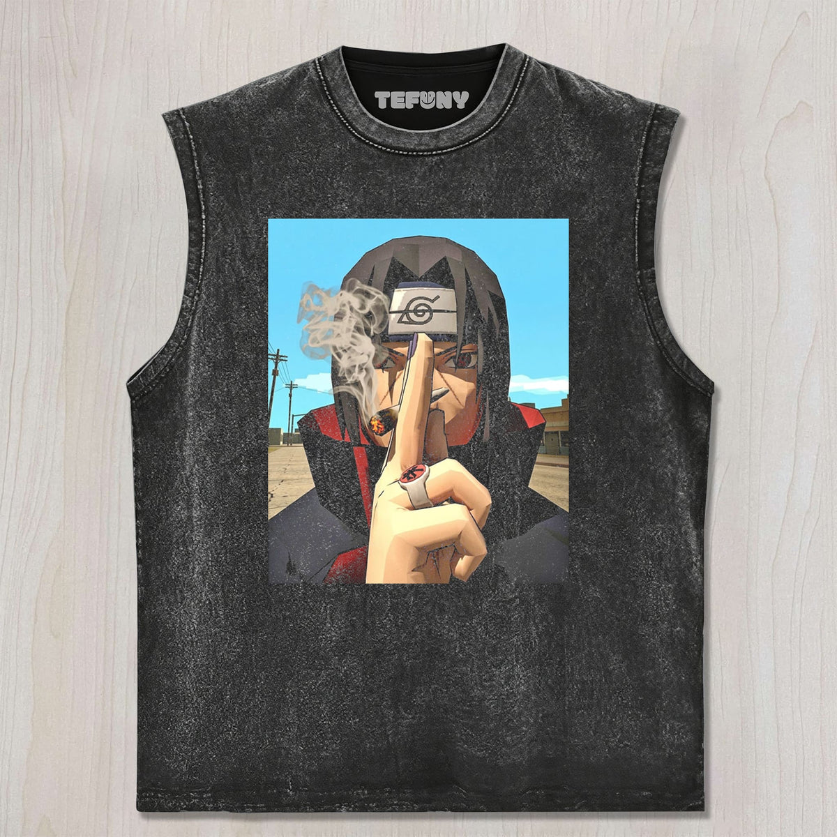 RETRO CARTOON SMOKING V4 UNISEX TEE, TANK TOP, LAYERED LS, SWEATSHIRT & HOODIE