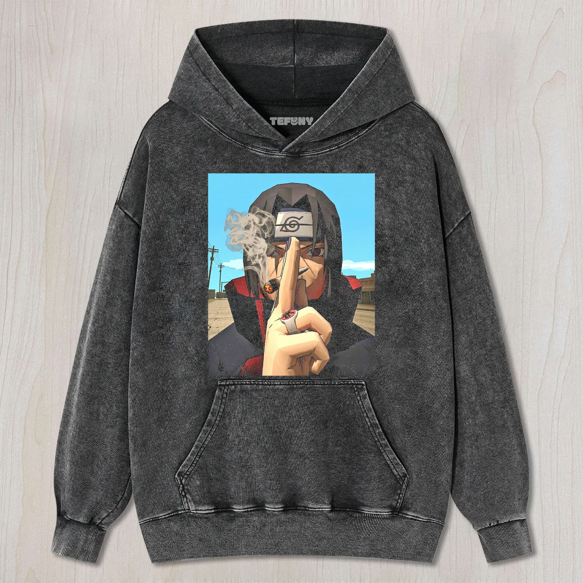 RETRO CARTOON SMOKING V4 UNISEX TEE, TANK TOP, LAYERED LS, SWEATSHIRT & HOODIE
