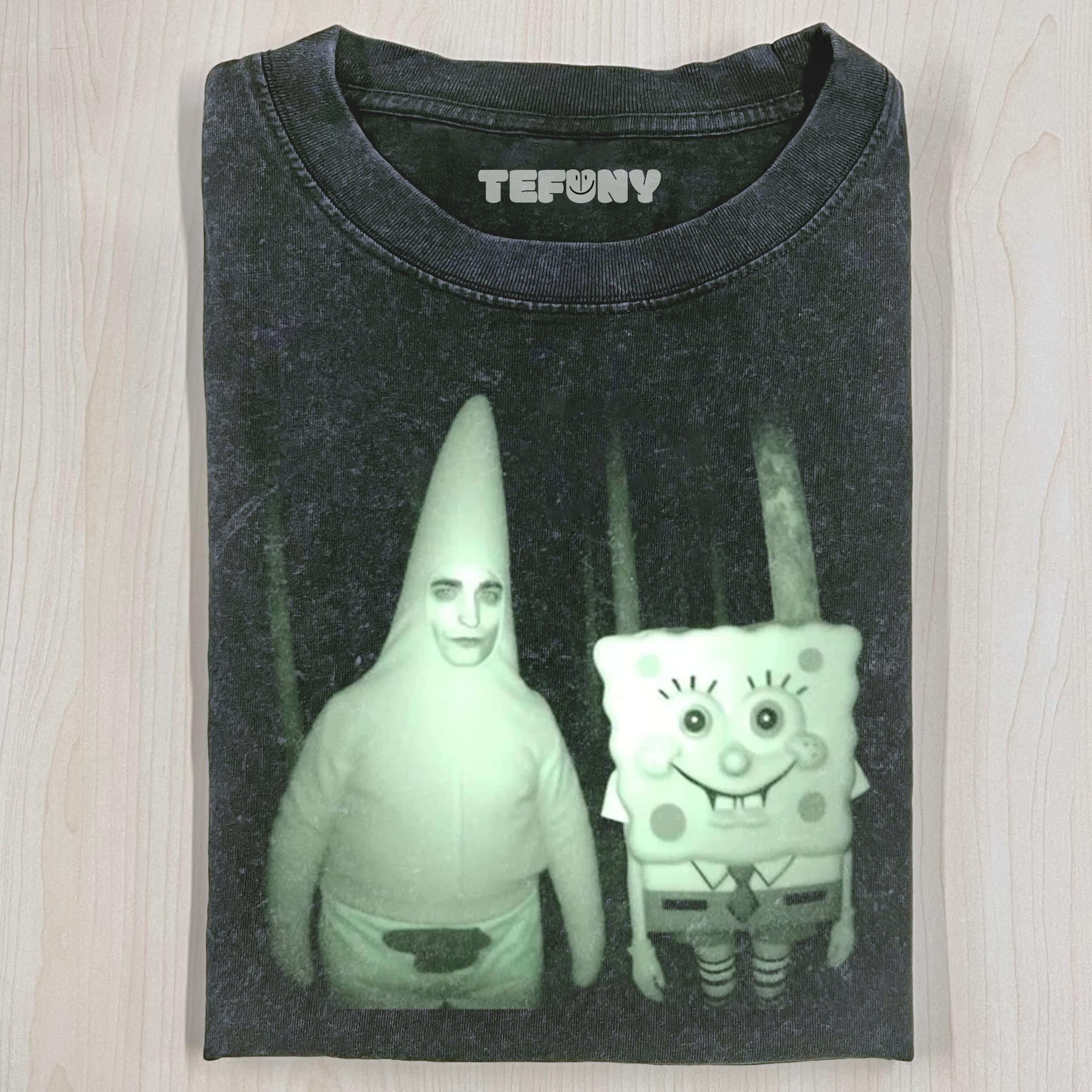 RETRO FUNNY MOVIES GRAPHIC  T-SHIRT