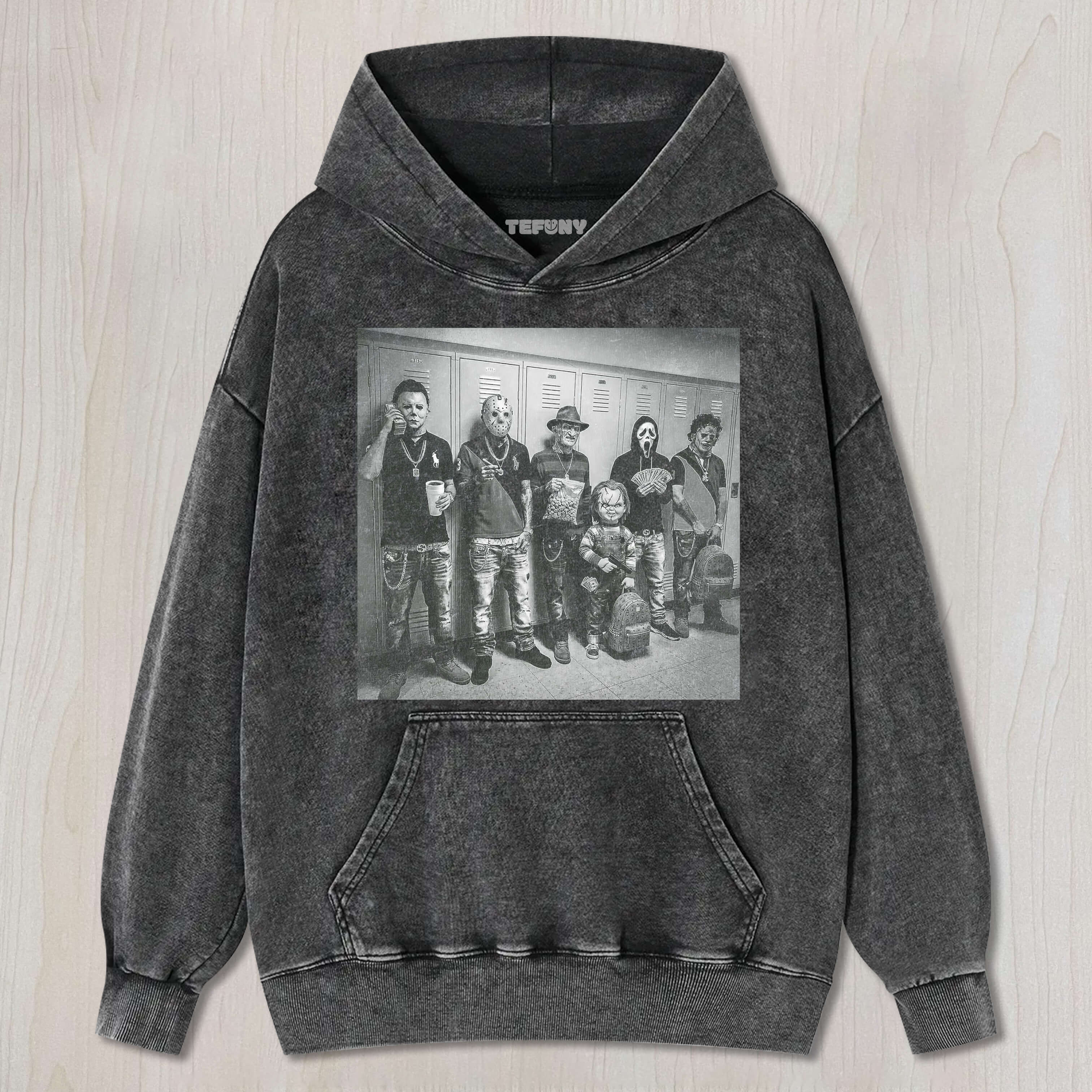 RETRO HORROR CHARACTER TEE & SWEAT & HOOD