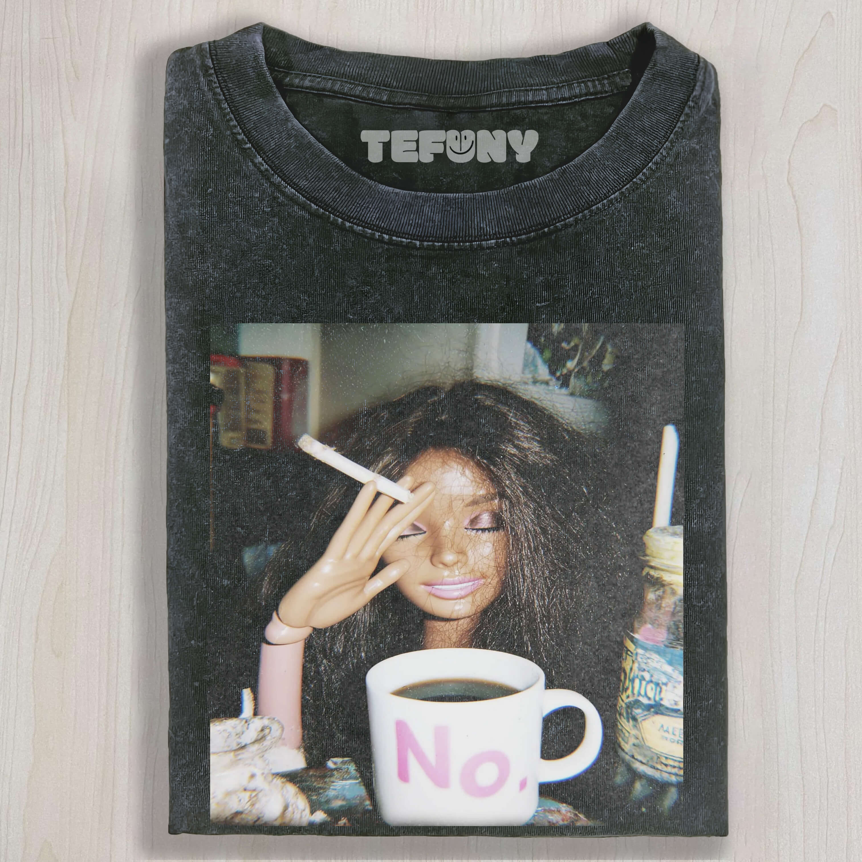RETRO SMOKING AFRO BARBIE TEE & SWEAT & HOOD