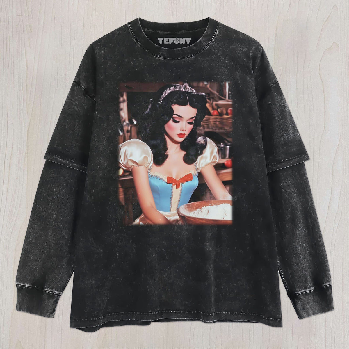 RETRO SNOW WHITE UNISEX TEE, TANK TOP, LAYERED LS, SWEATSHIRT & HOODIE