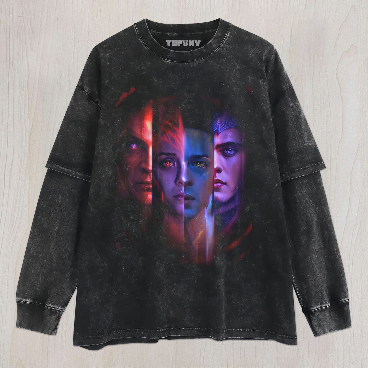 RETRO SUPERHEROES V6 UNISEX TEE, TANK TOP, LAYERED LS, SWEATSHIRT & HOODIE