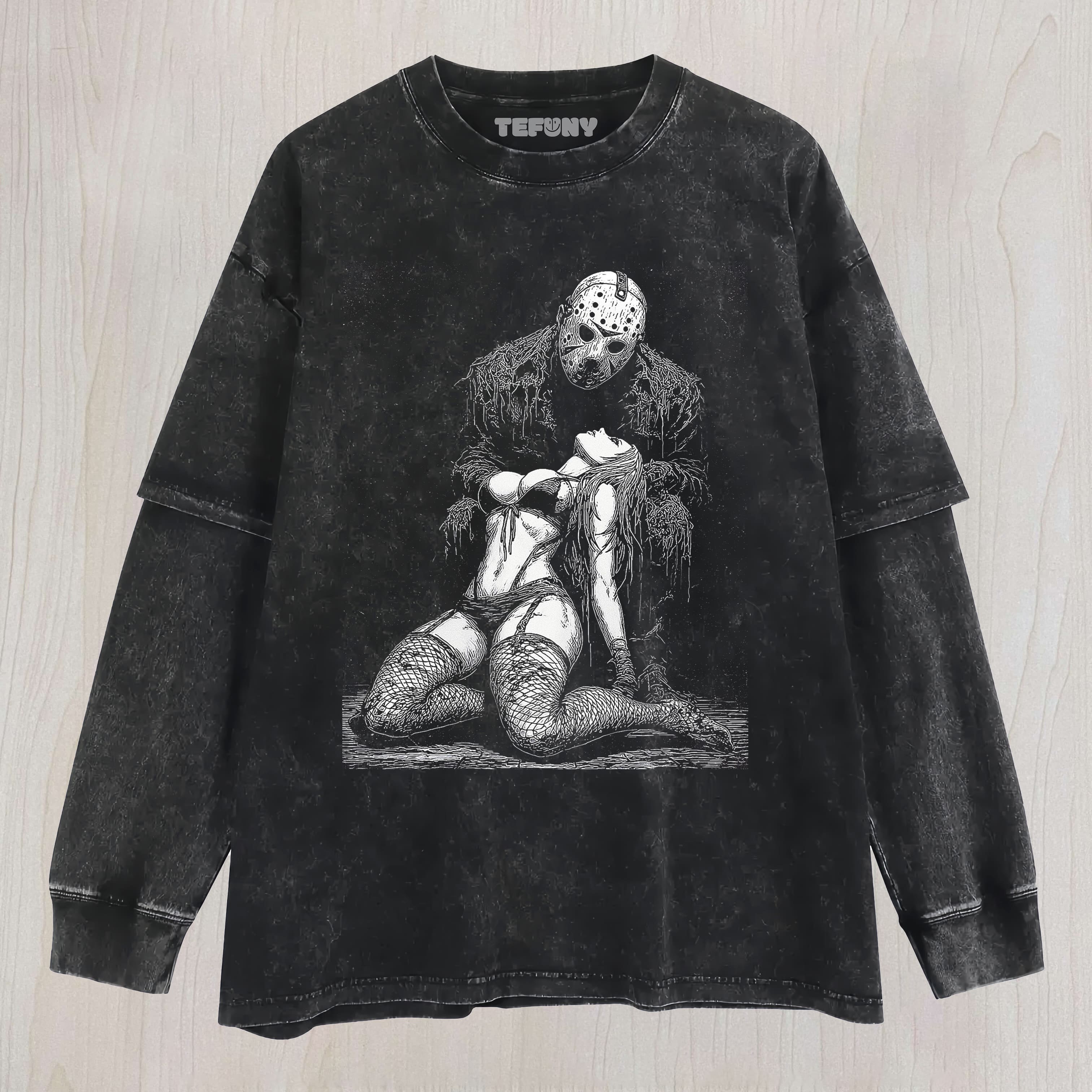 RETRO - DARK HUMOR V2 LAYERED LONG SLEEVE