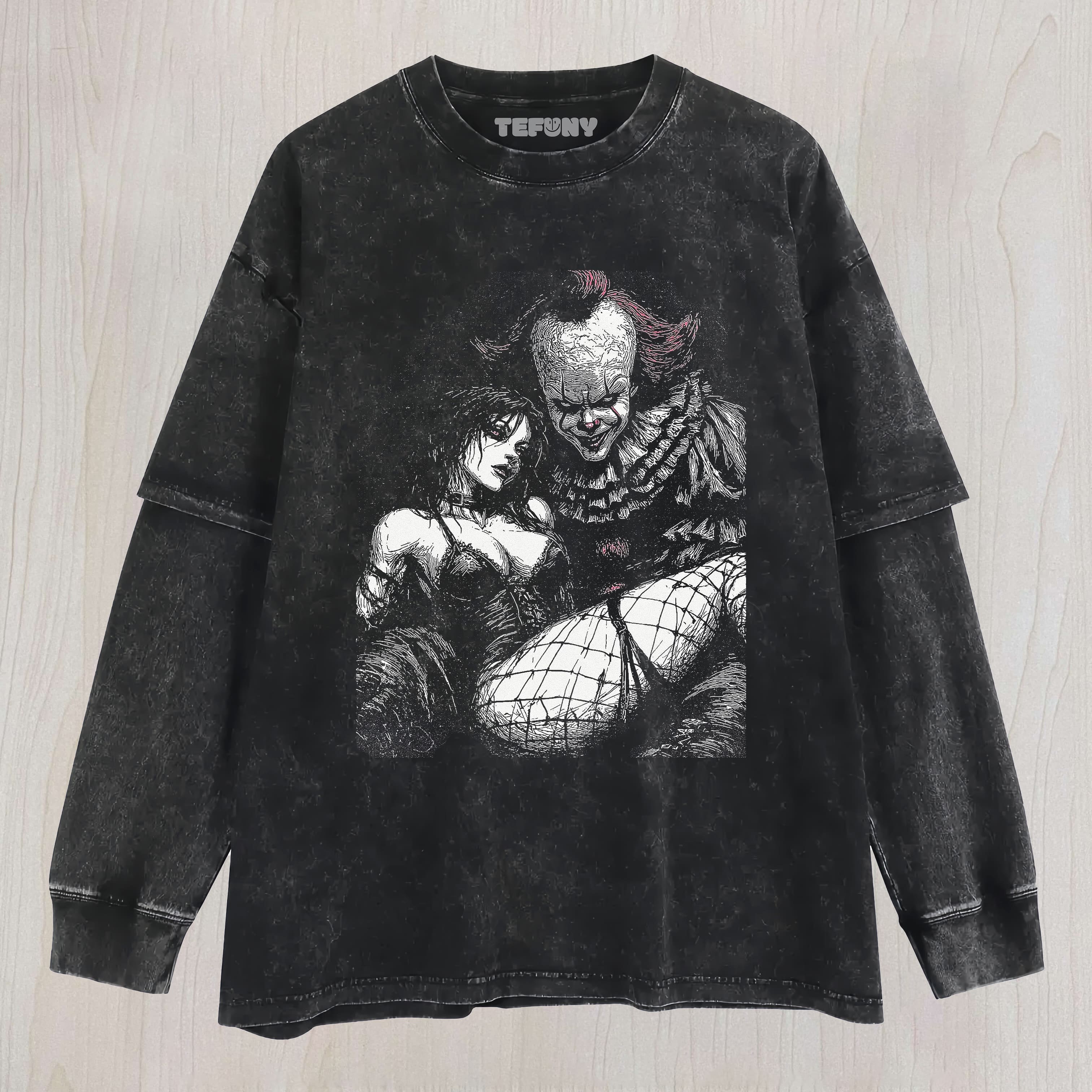 RETRO - DARK HUMOR V3 LAYERED LONG SLEEVE
