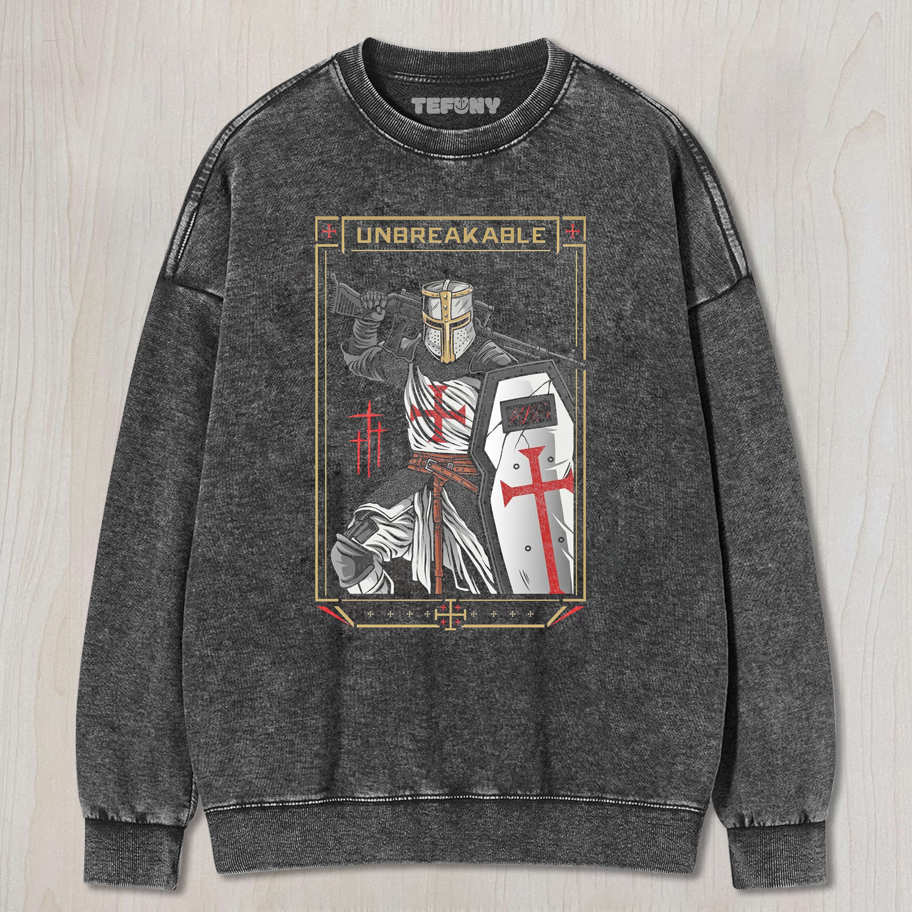 RETRO CROSS KNIGHT TEE & SWEAT & HOOD