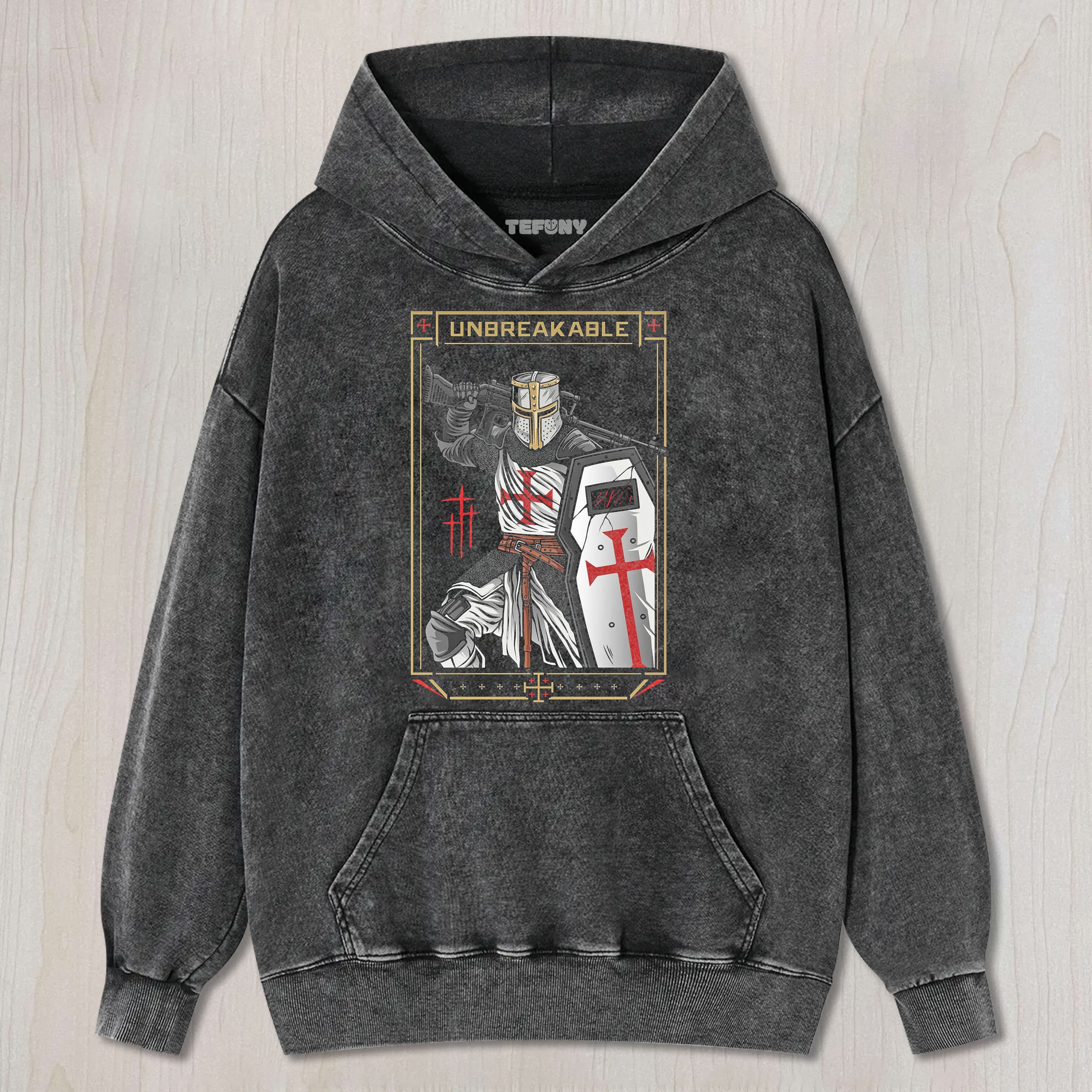 RETRO CROSS KNIGHT TEE & SWEAT & HOOD