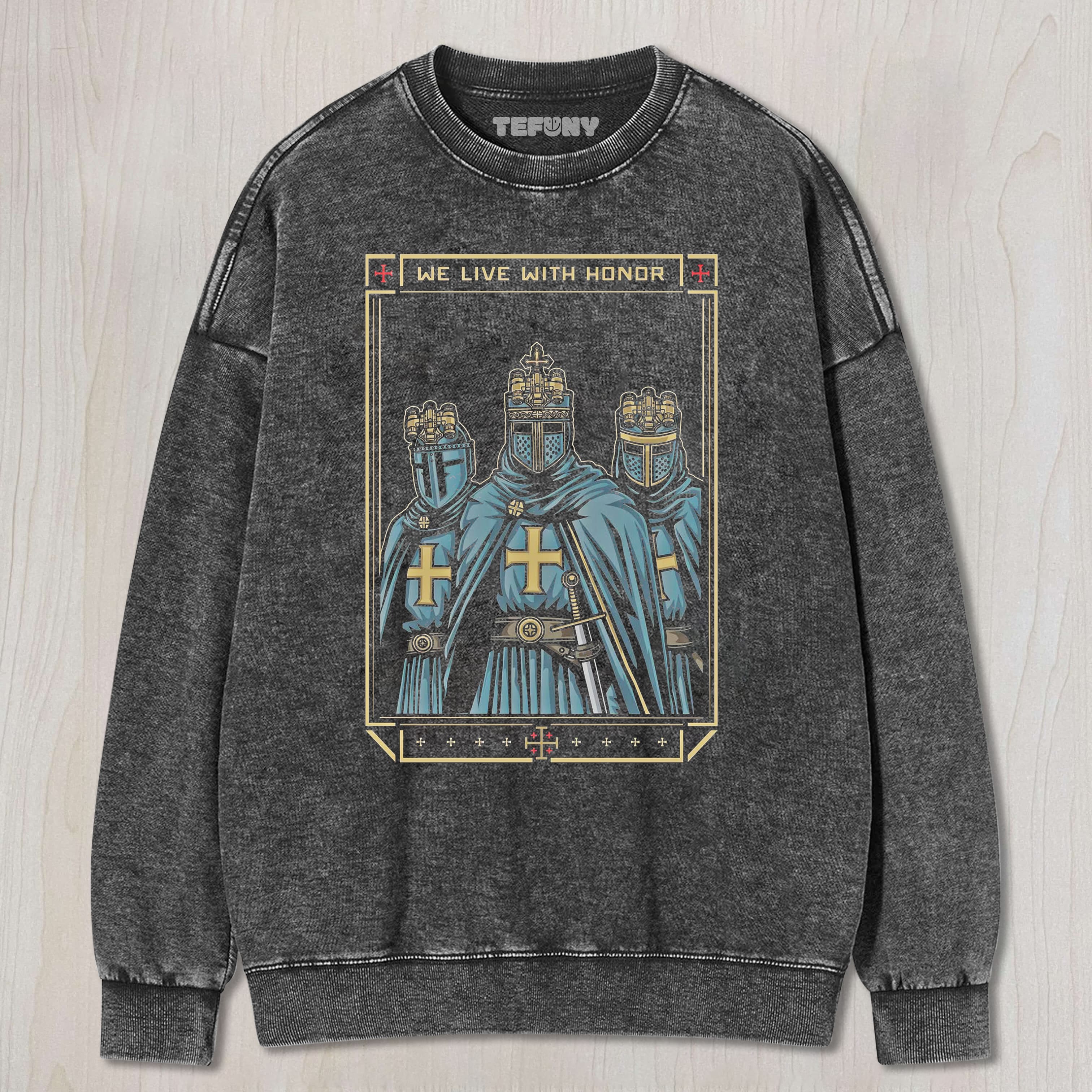 RETRO CROSS KNIGHT V1 TEE & SWEAT & HOOD