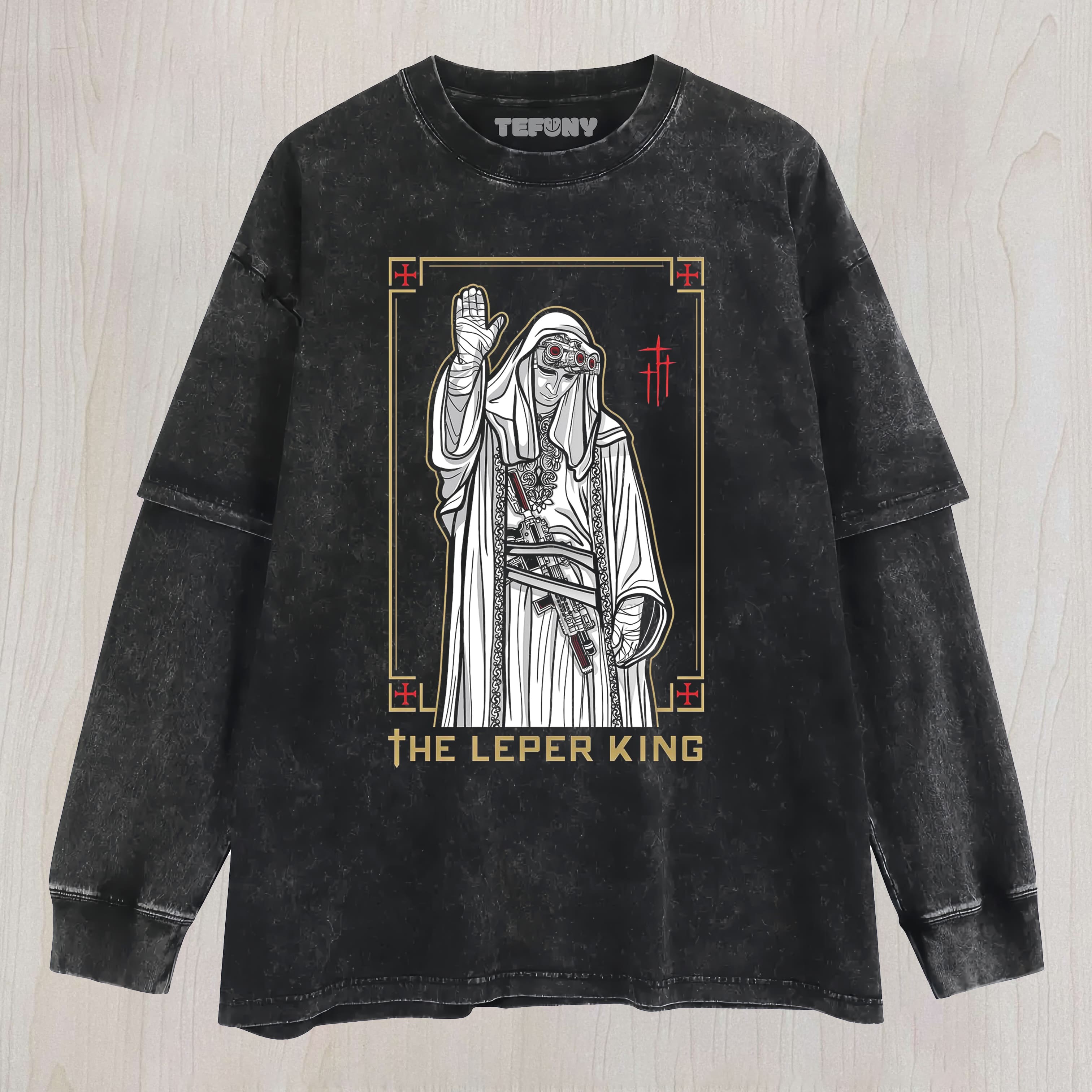 RETRO CROSS KNIGHT V5 LAYERED LONG SLEEVE