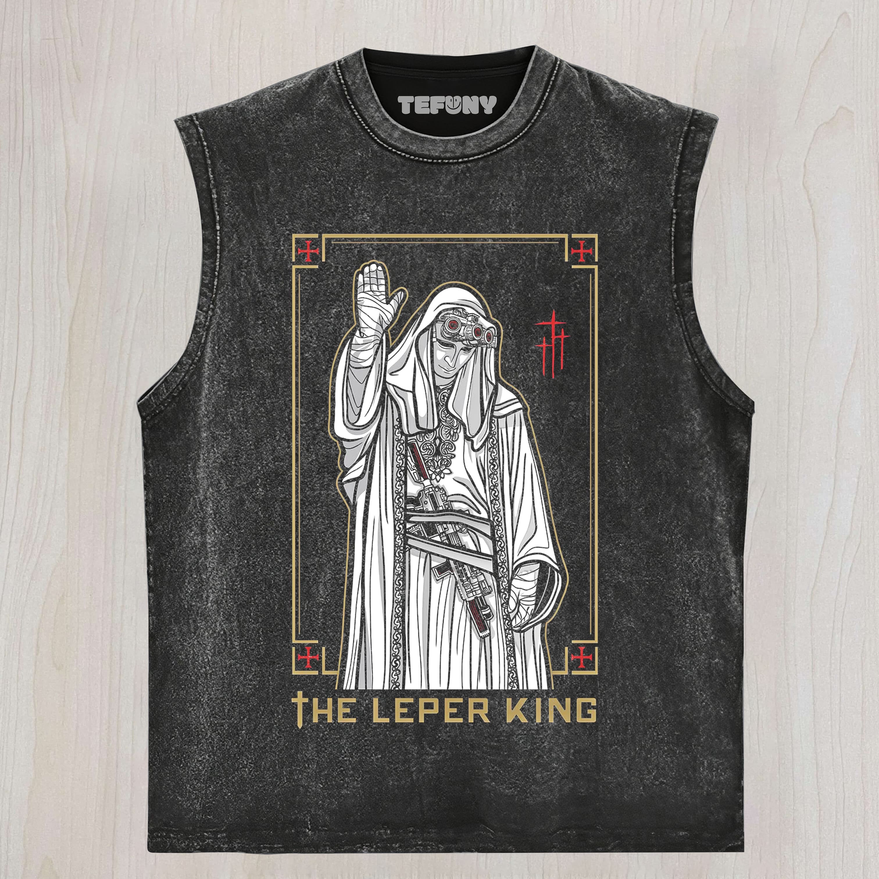 RETRO CROSS KNIGHT V5 TANK TOP