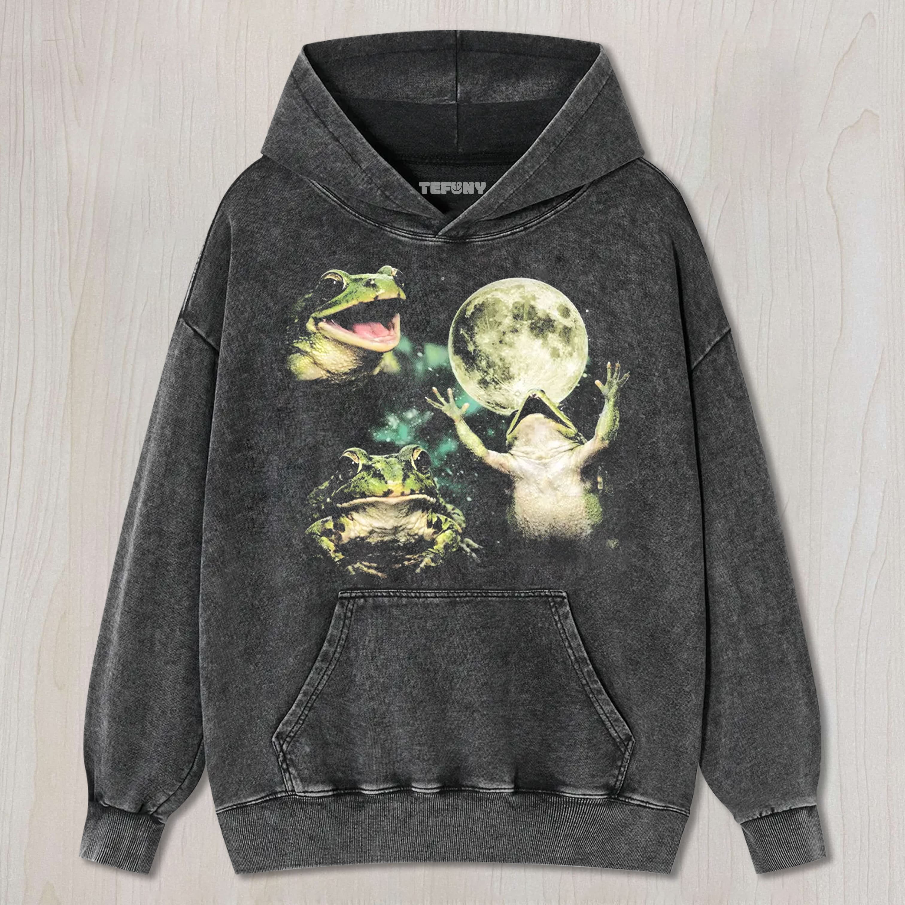 RETRO FROG MOON TEE & SWEAT & HOOD