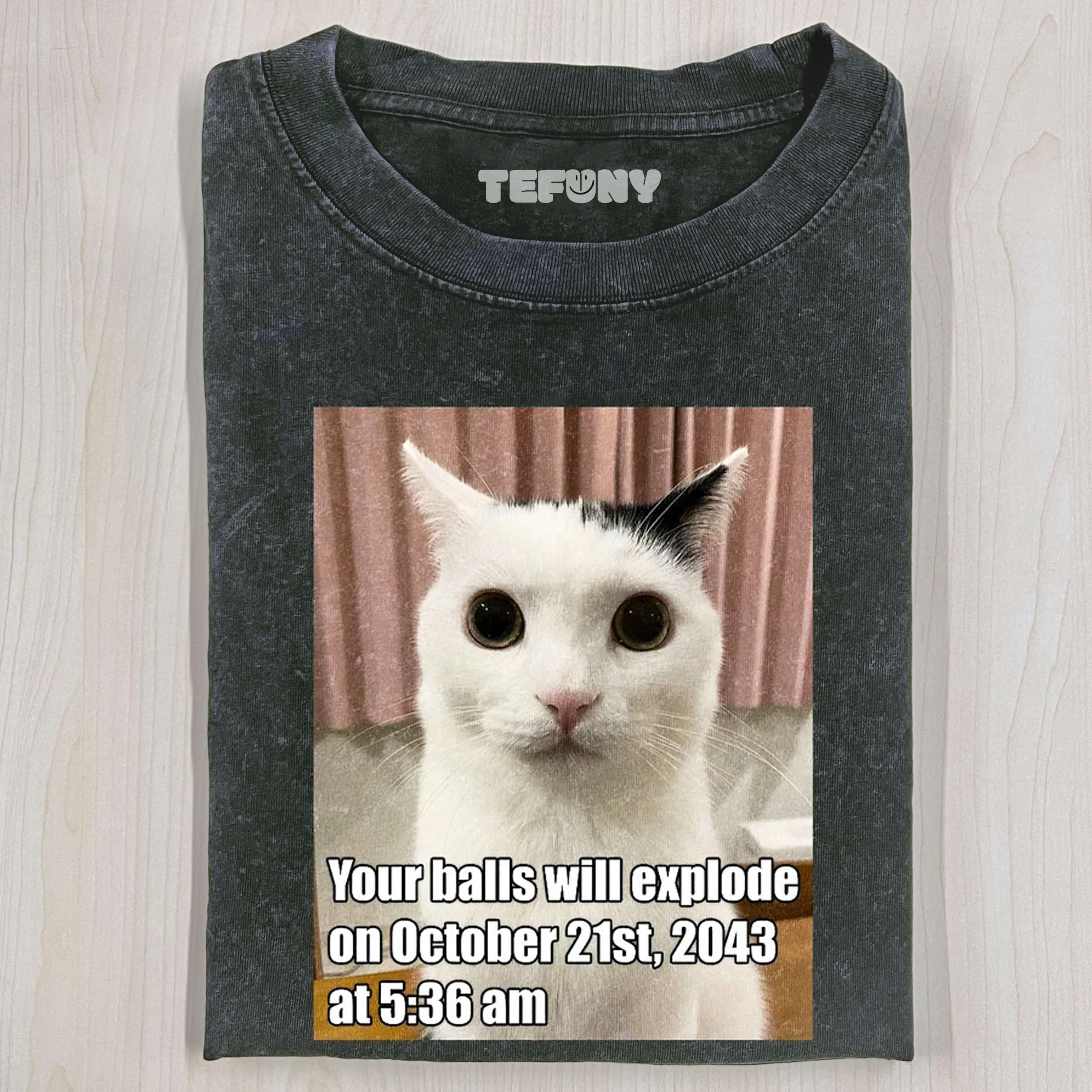RETRO FUNNY CAT EXPRESSION PACK T-SHIRT V5