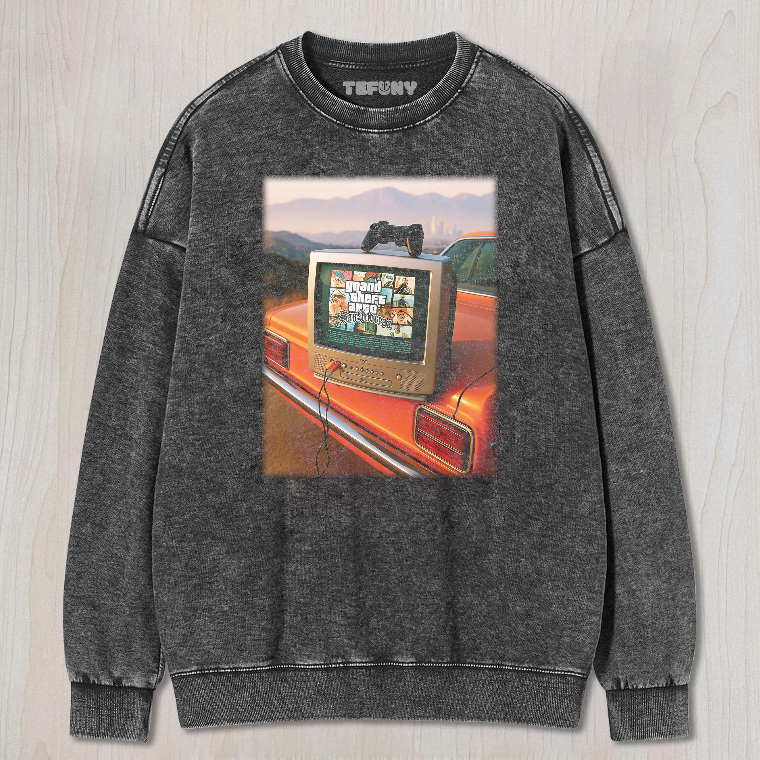 RETRO GTA GAME TEE & SWEAT & HOOD