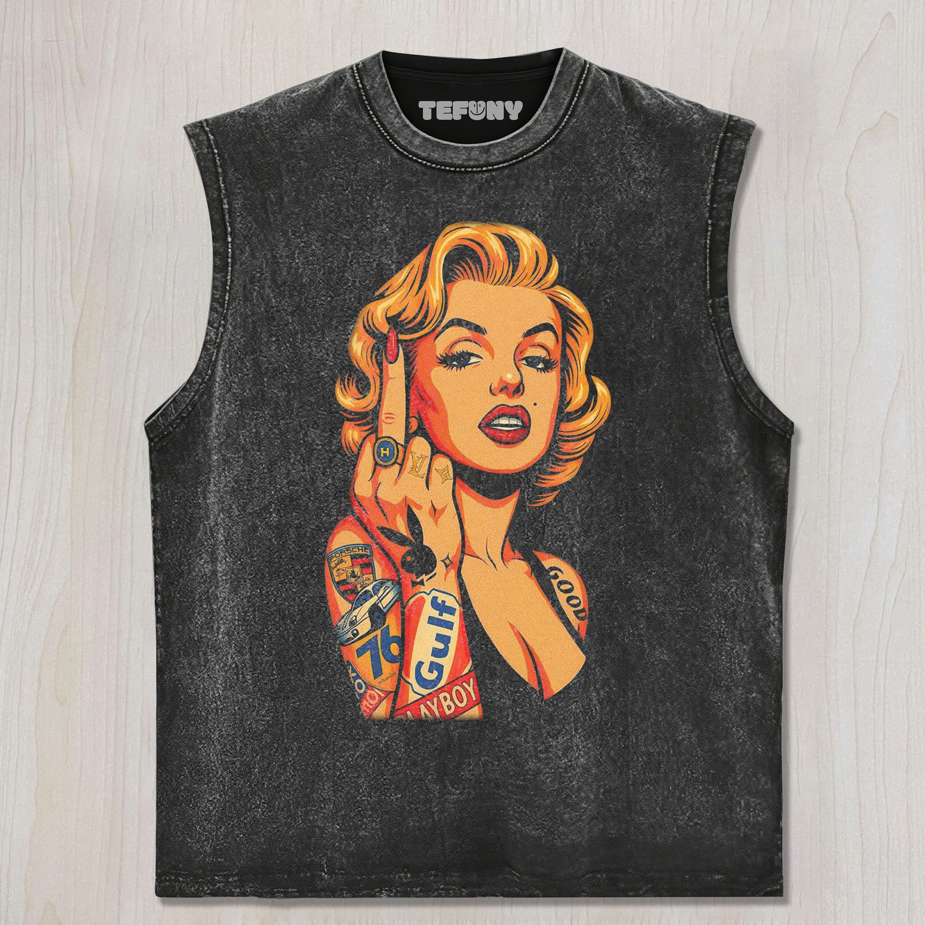 RETRO MARILYN MONROE UNISEX TEE, TANK TOP, LAYERED LS, SWEATSHIRT & HOODIE