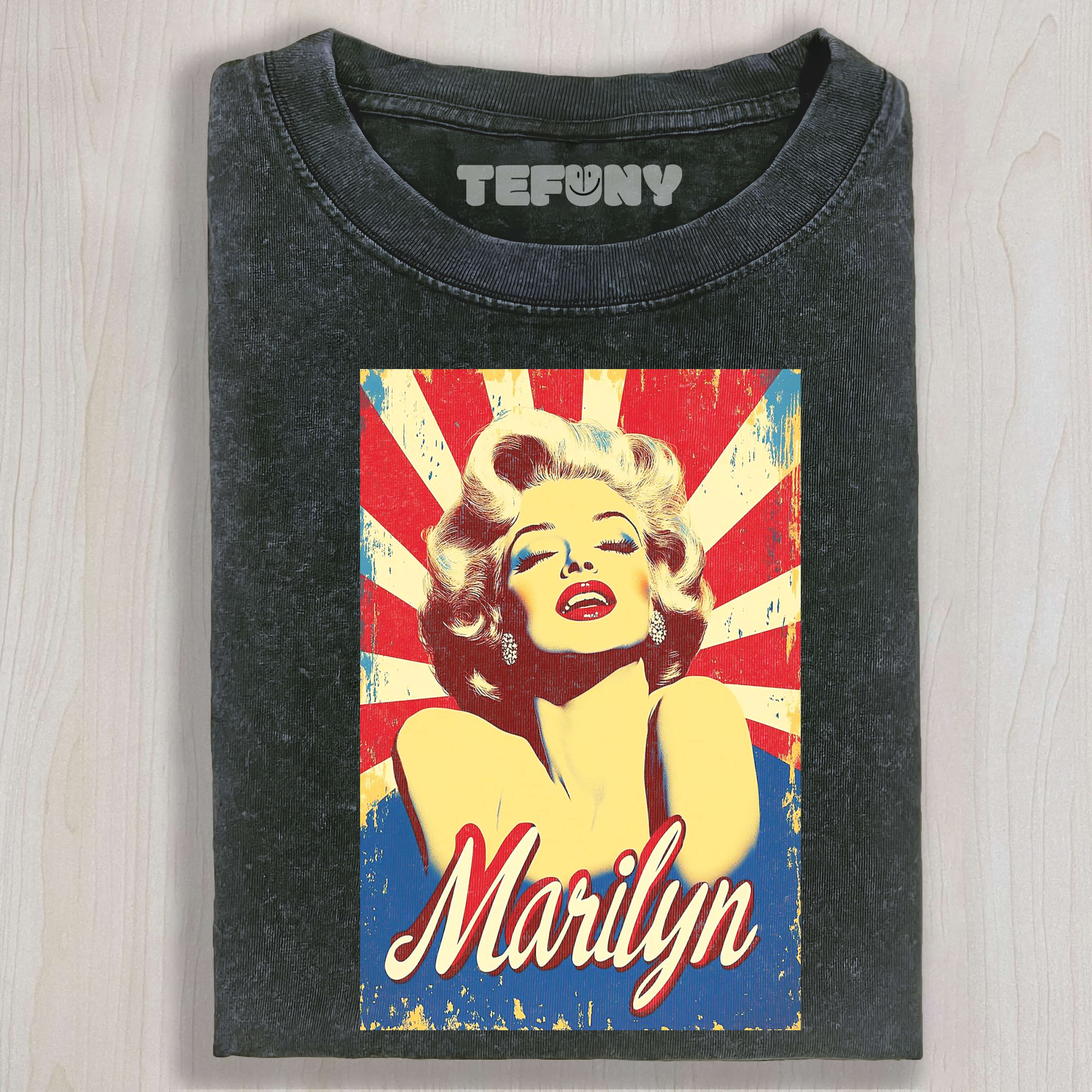 RETRO MARILYN MONROE V1 T-SHIRT & LONG SLEEVES & HOODIES