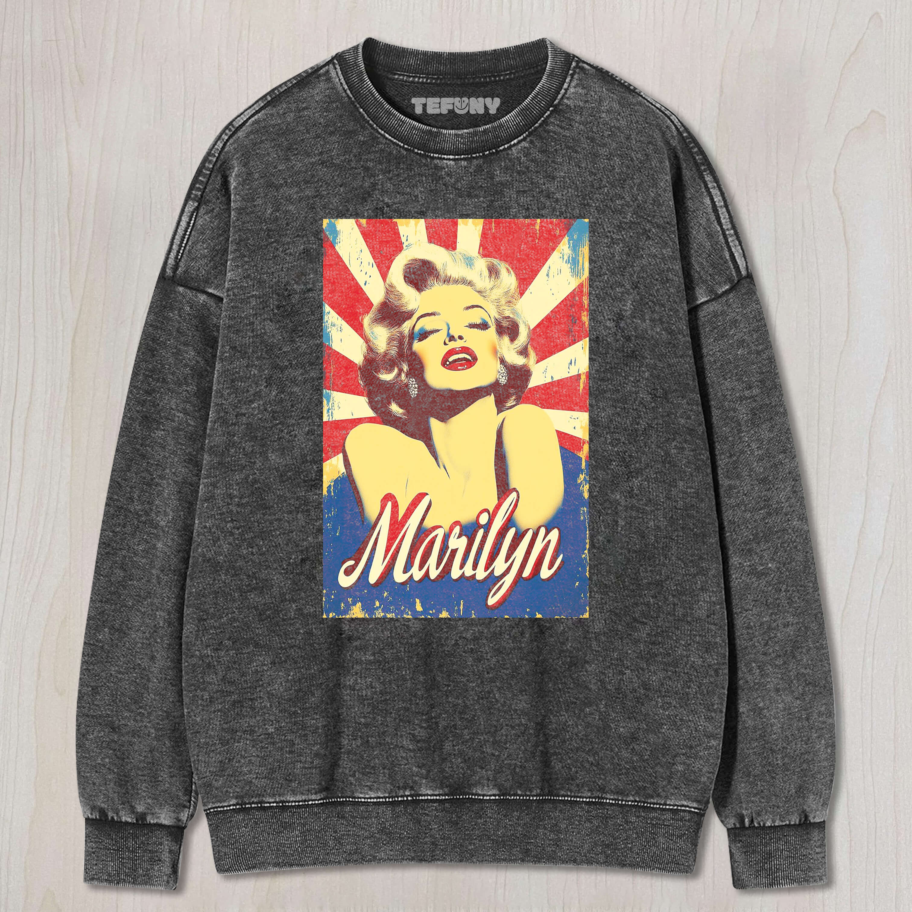 RETRO MARILYN MONROE V1 T-SHIRT & LONG SLEEVES & HOODIES