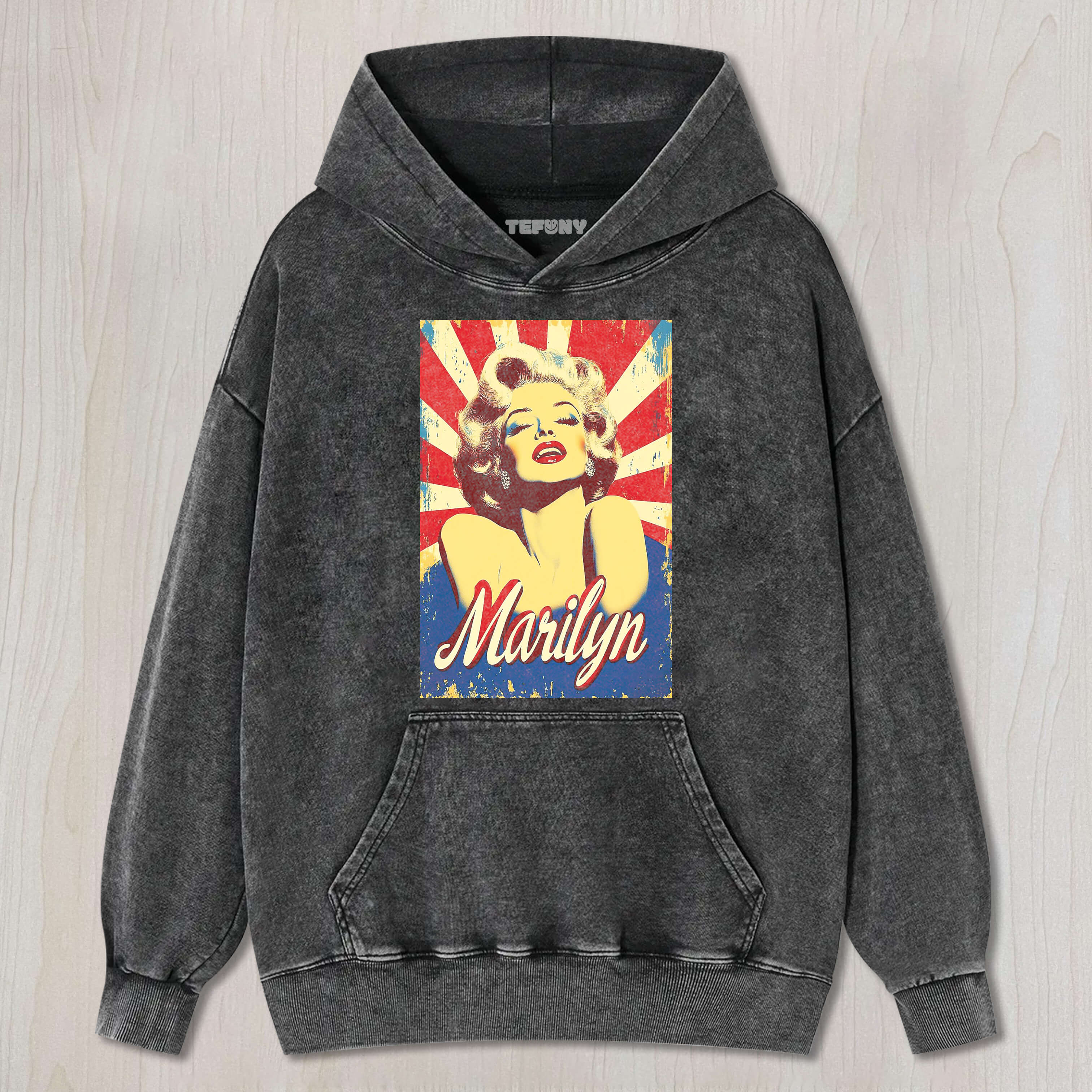 RETRO MARILYN MONROE V1 T-SHIRT & LONG SLEEVES & HOODIES