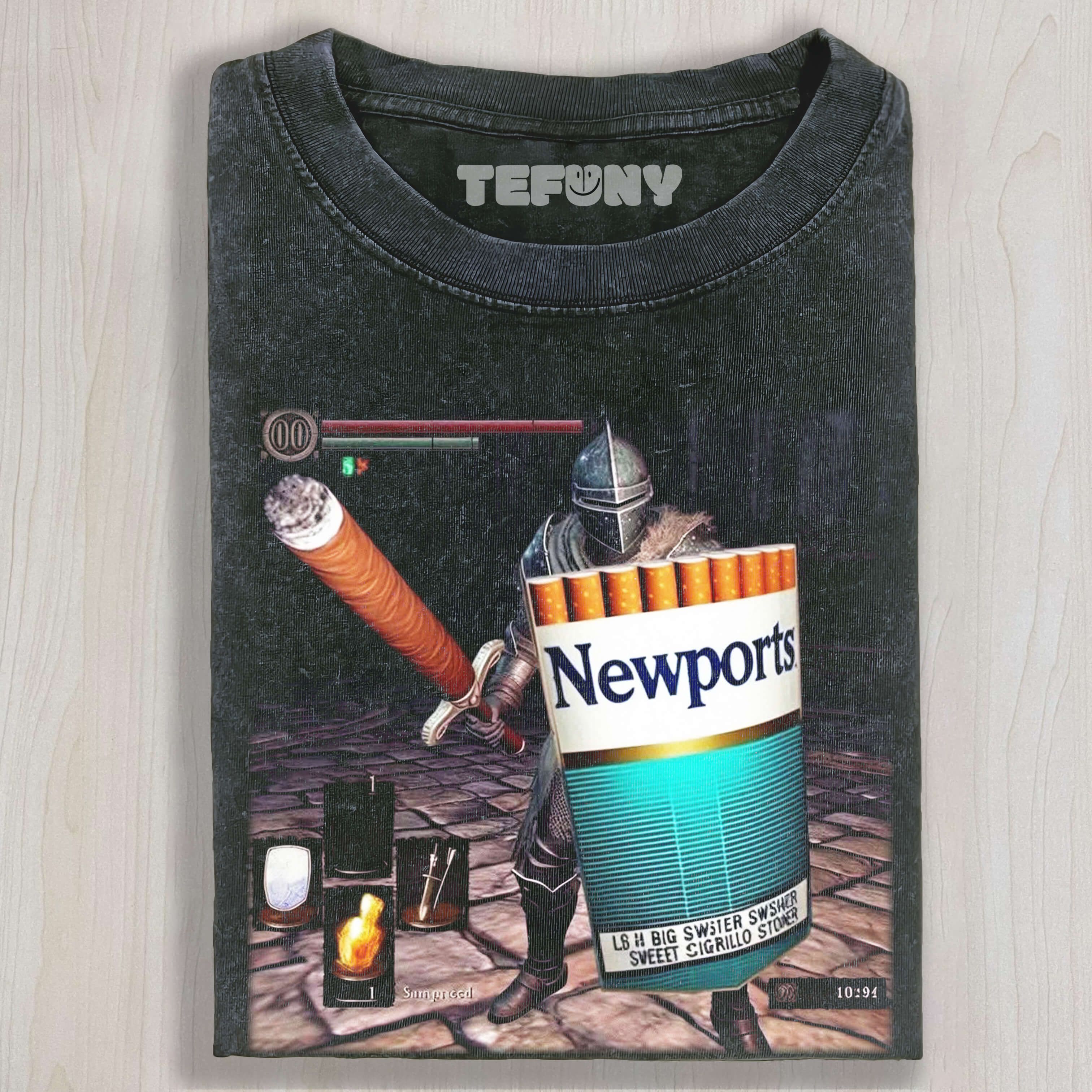 RETRO PARODY GAMES T-SHIRT