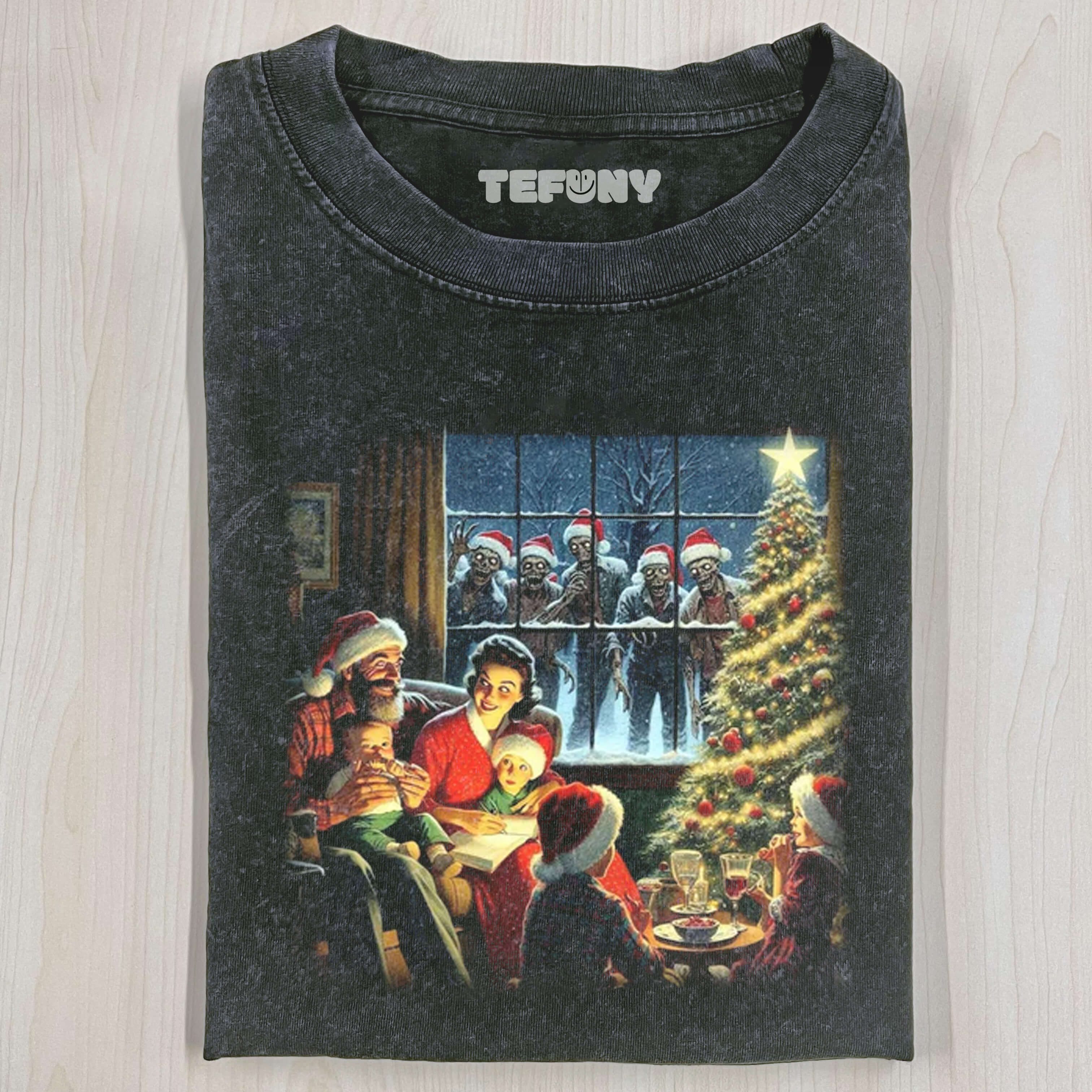 RETRO QUIRKY CHRISTMAS T-SHIRTS 