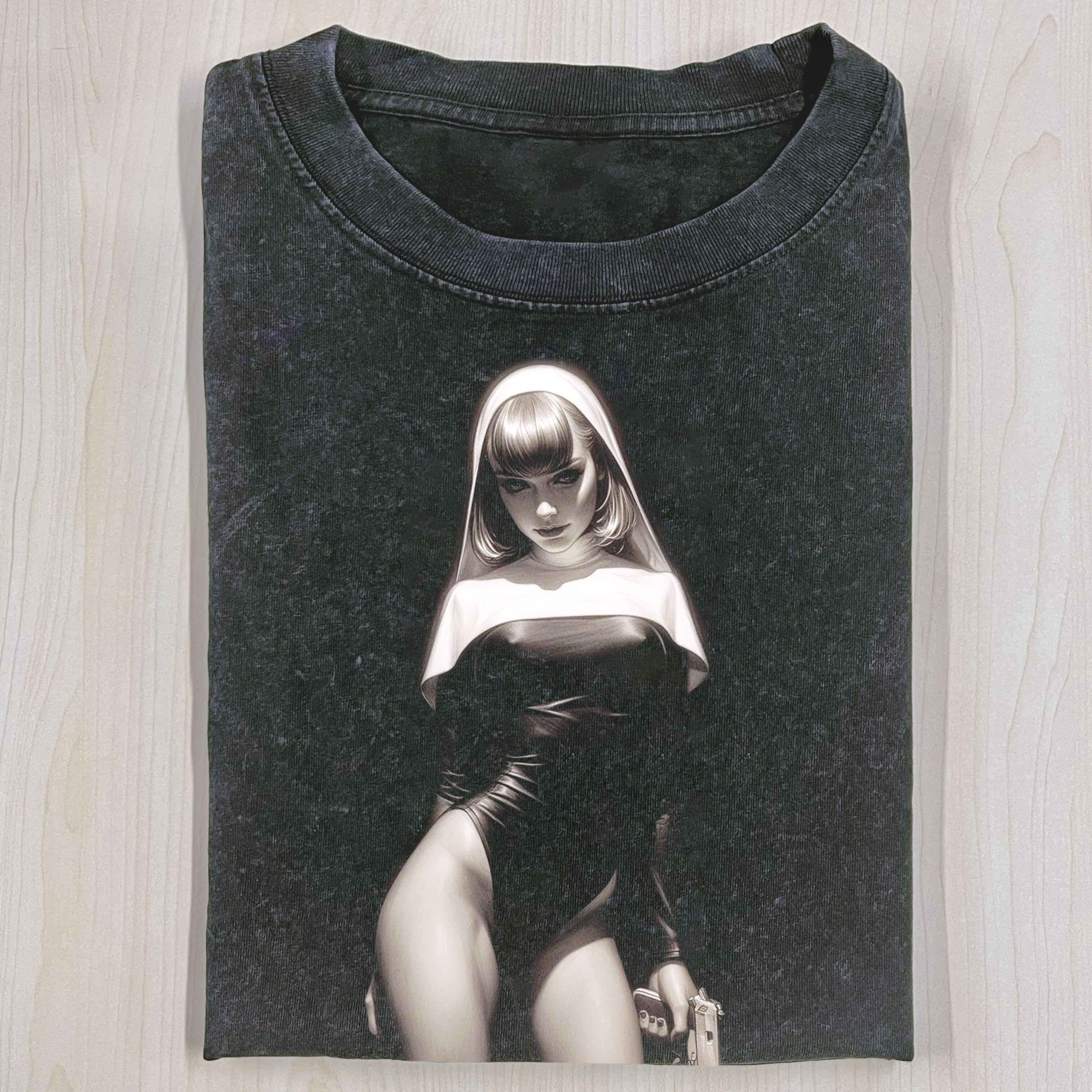 RETRO SEXY NUN T-SHIRT