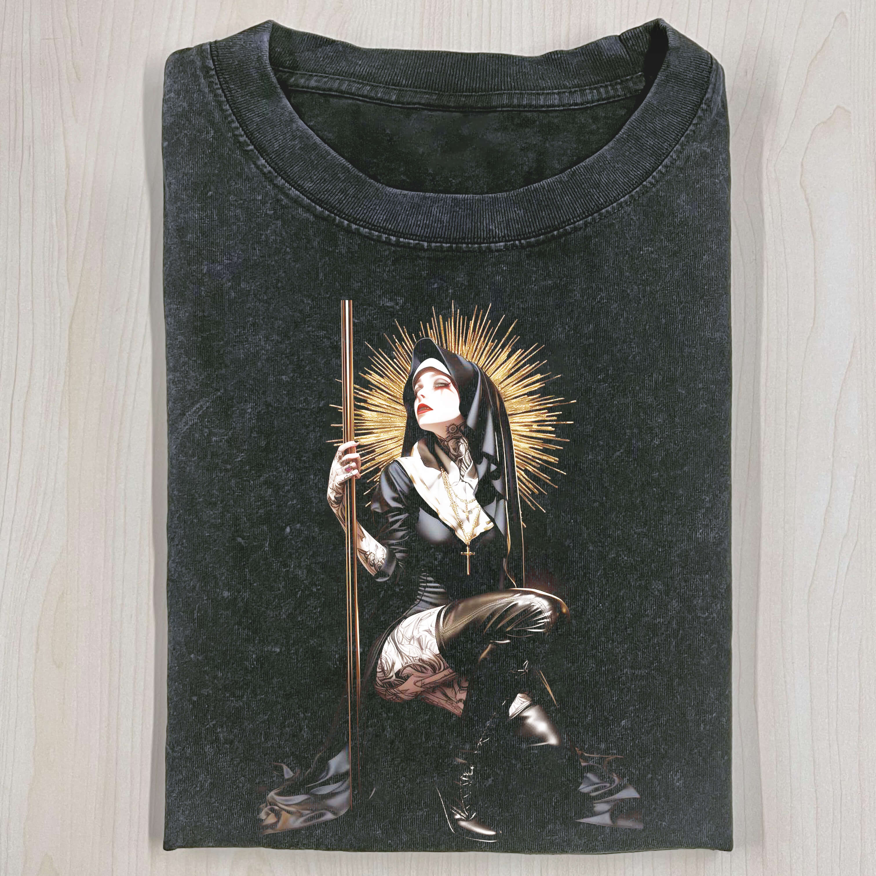 RETRO SEXY NUN T-SHIRT V1