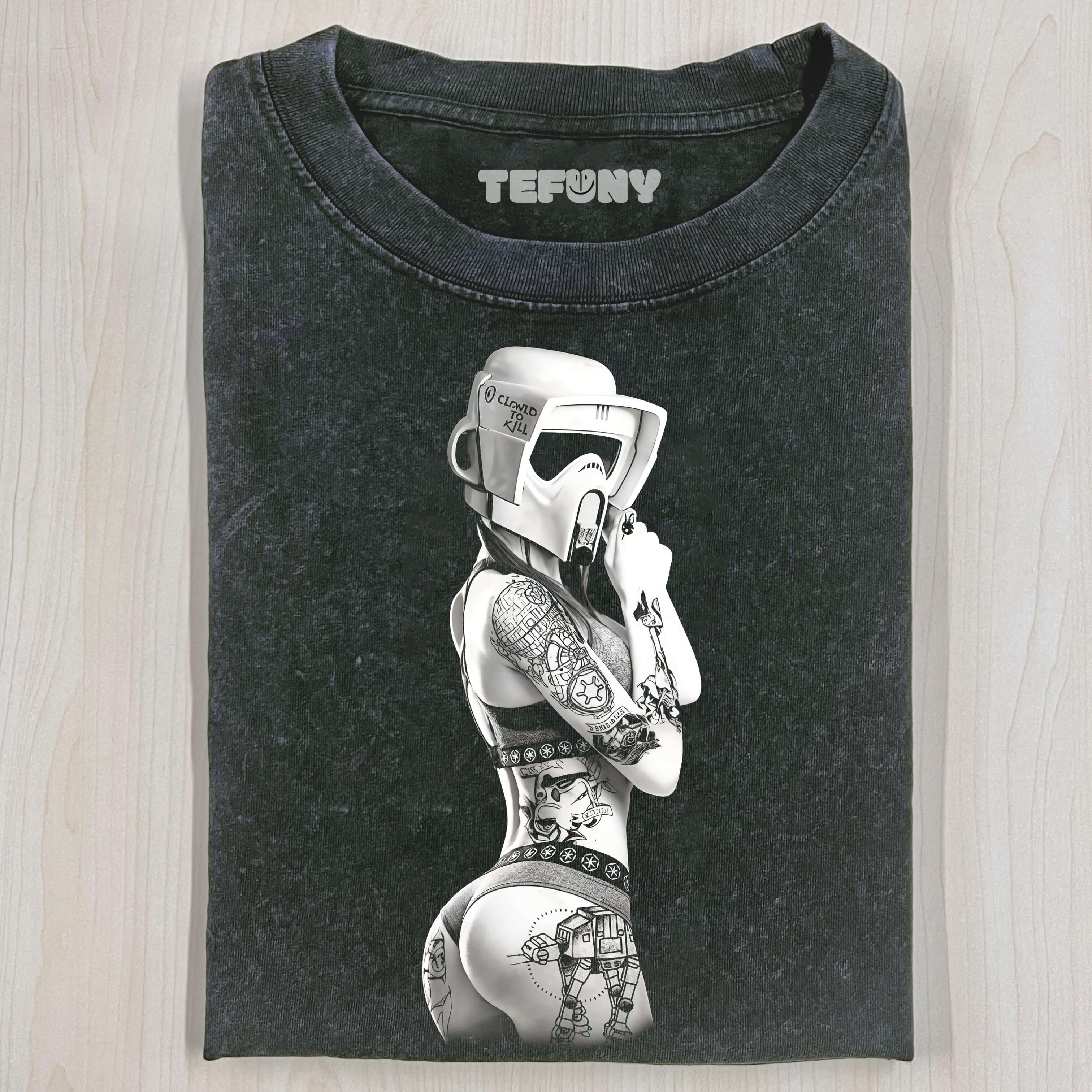 RETRO SEXY ROBOT WOMAN T-SHIRT